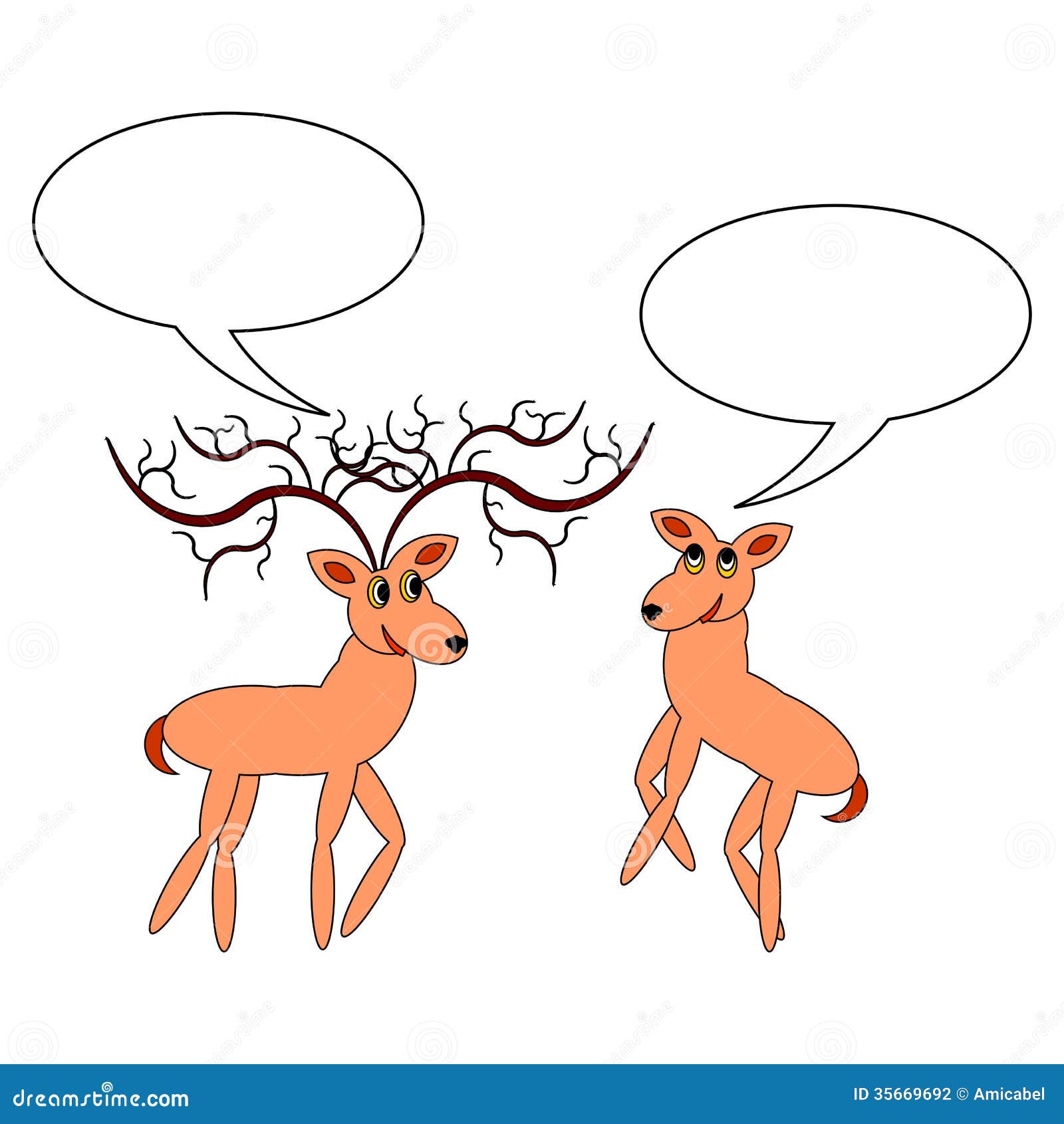 funny deer clipart - photo #49