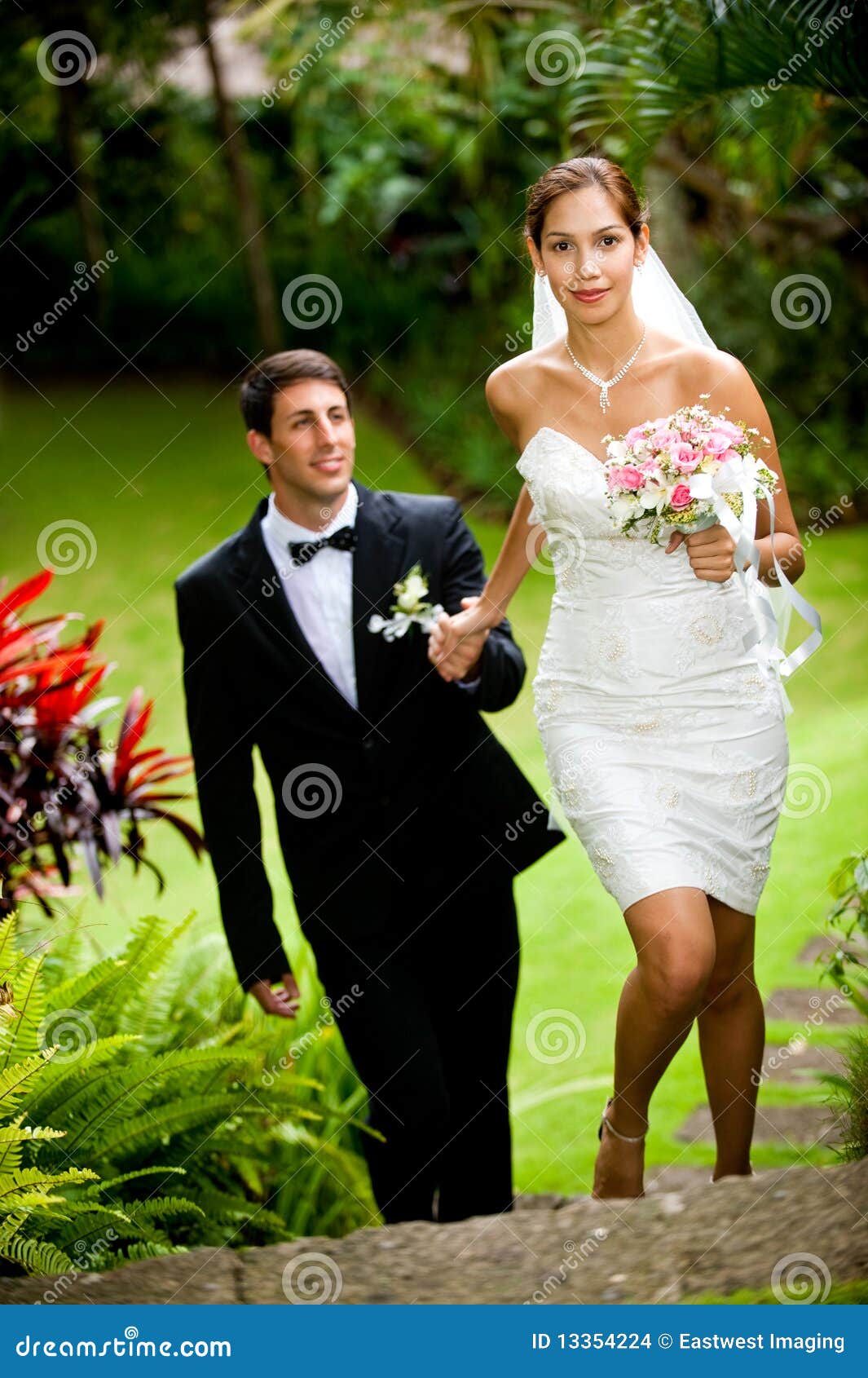 Couple Getting Married Stock Images Image 13354224 