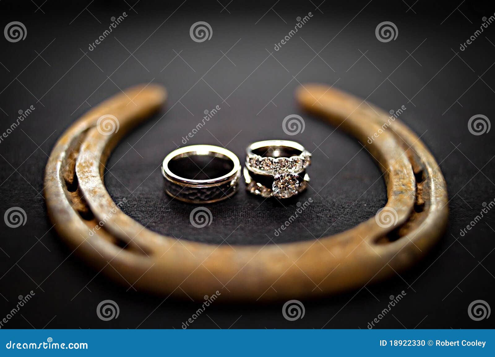 Western style wedding rings