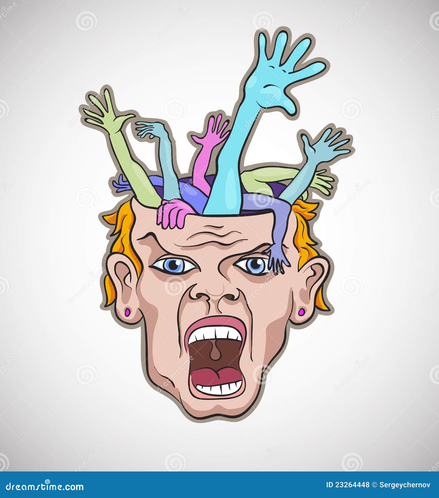 crazy man clipart - photo #42