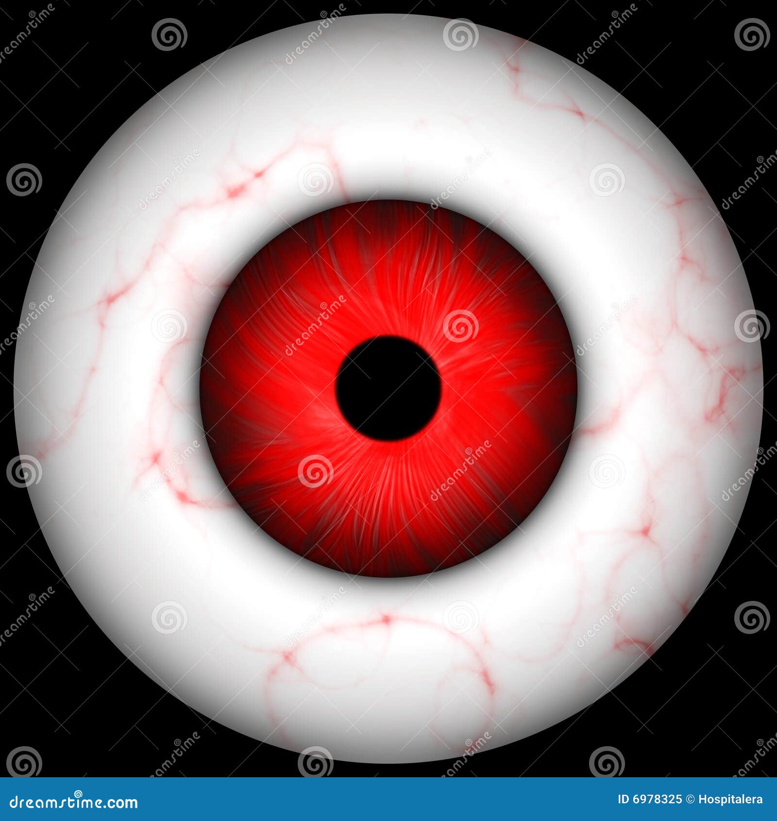 Creepy Halloween Eye Royalty Free Stock Photo - Image: 6978325