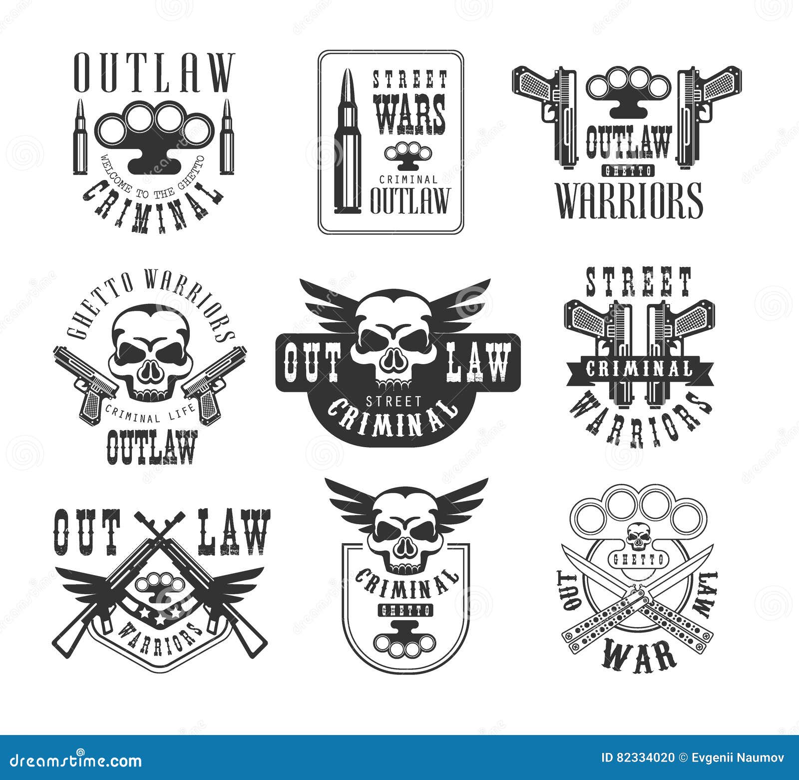 CriminalOutlawStreetClubBlackAndWhiteSignDesign CriminalOutlawStreetClubBlackAndWhiteSignDesign