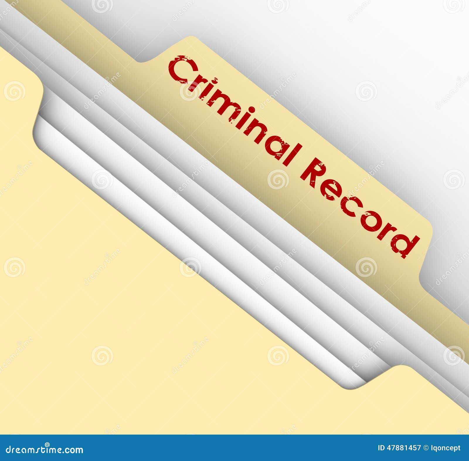 Criminal Record Manila Folder Crime Data Arrest File Stock Illustration Criminal Record Manila Folder Crime Data Arrest File Stock Illustration