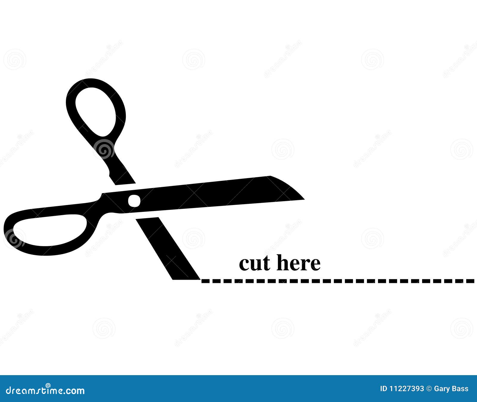scissors with dotted line clip art - photo #28