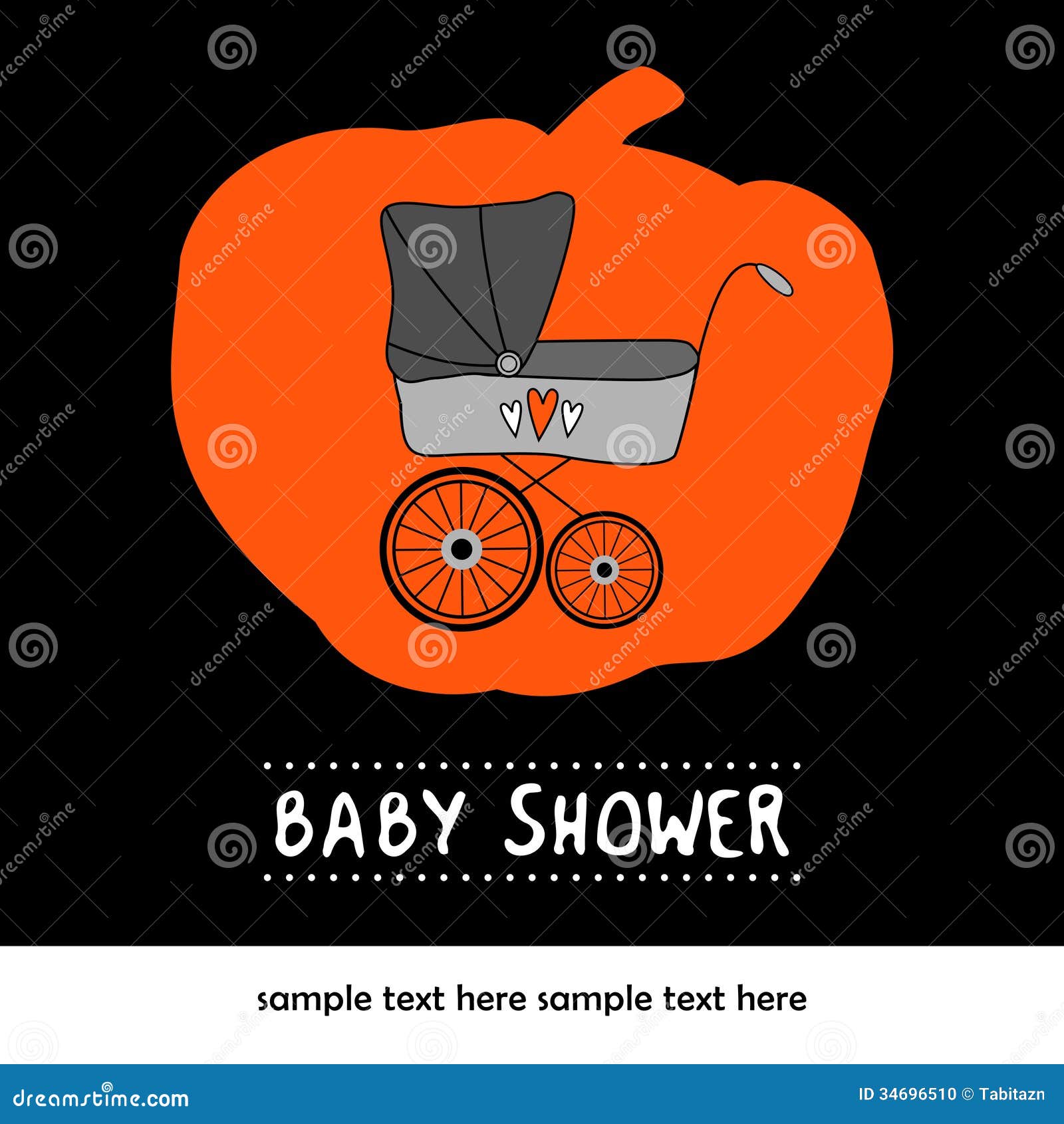 pumpkin baby shower clip art - photo #30