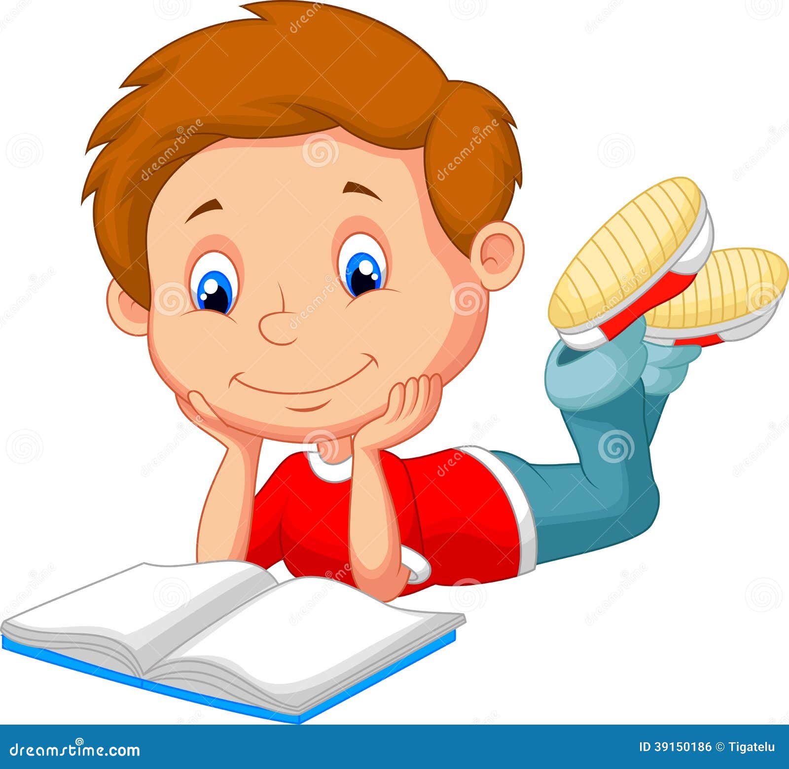 little girl reading a book clipart - photo #22