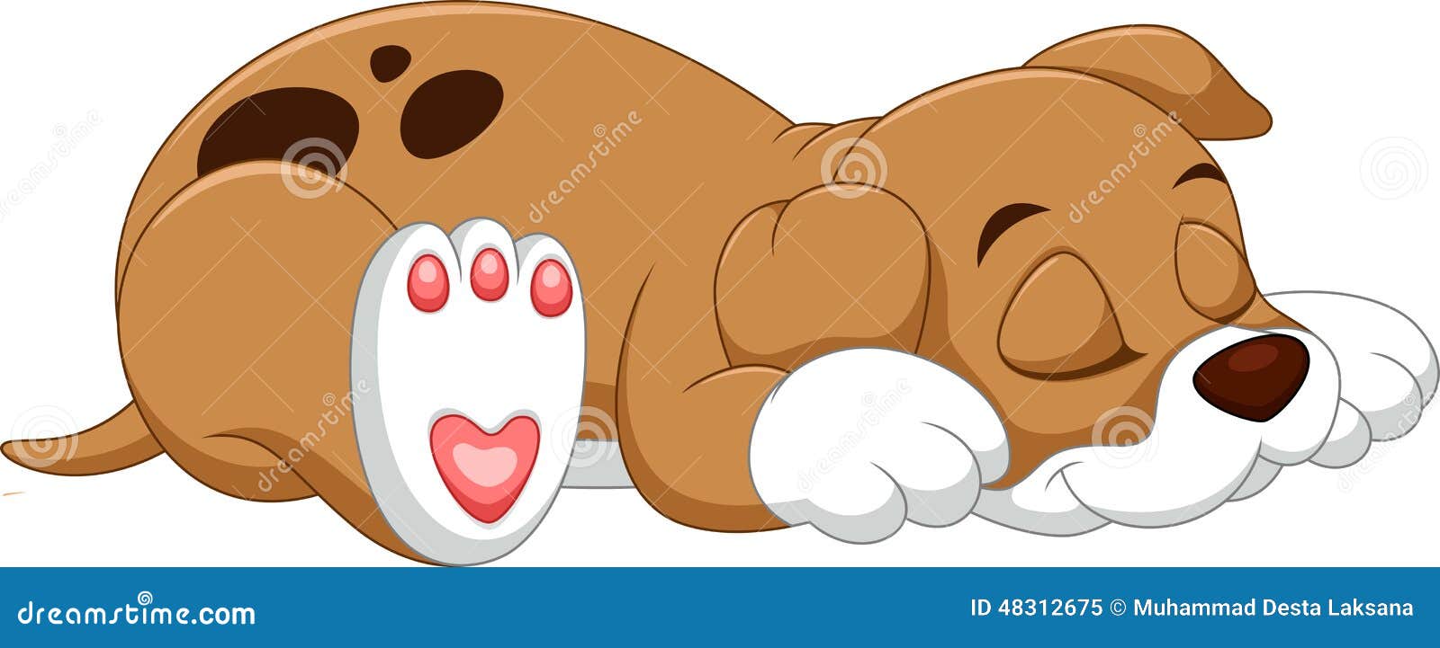 clipart dog in bed - photo #49