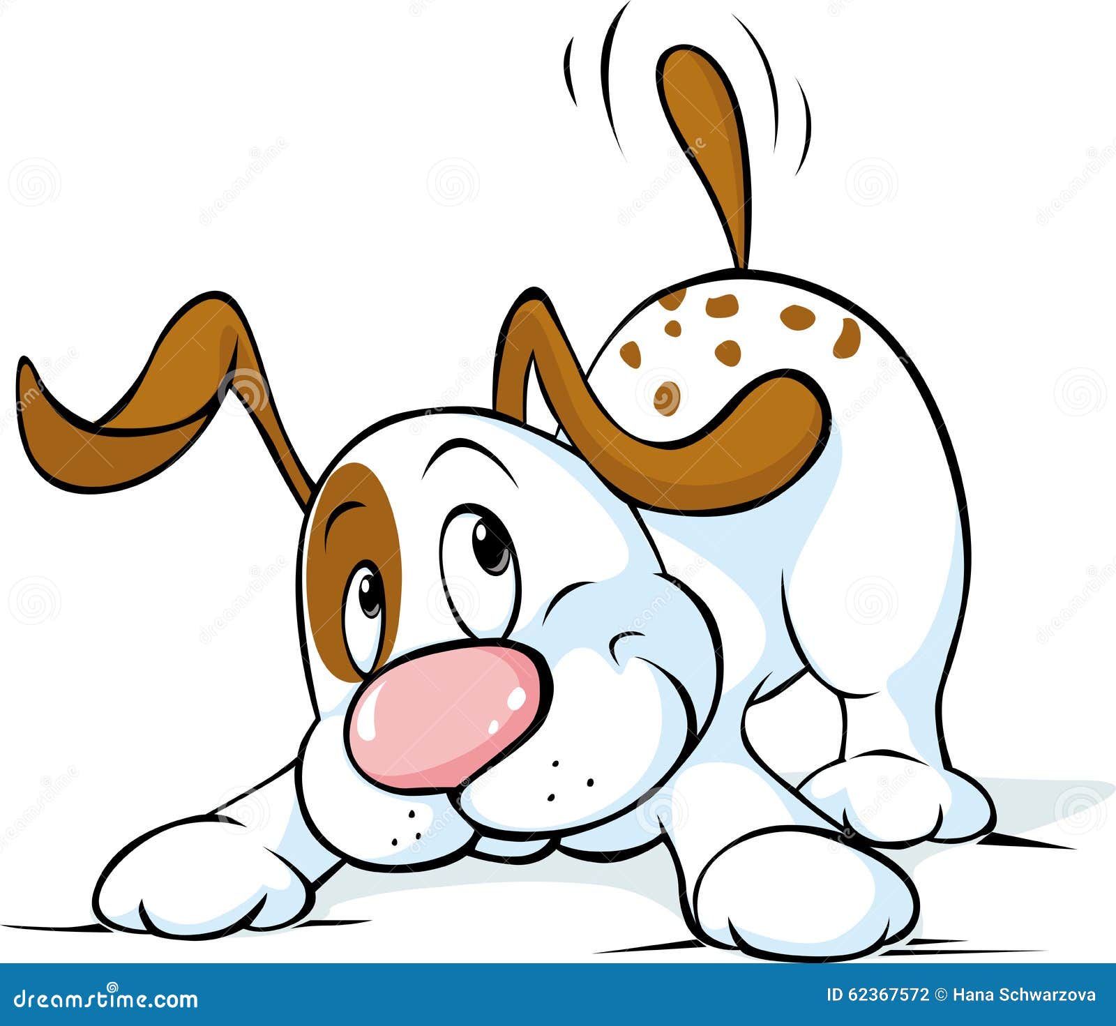 free clipart dog wagging tail - photo #42