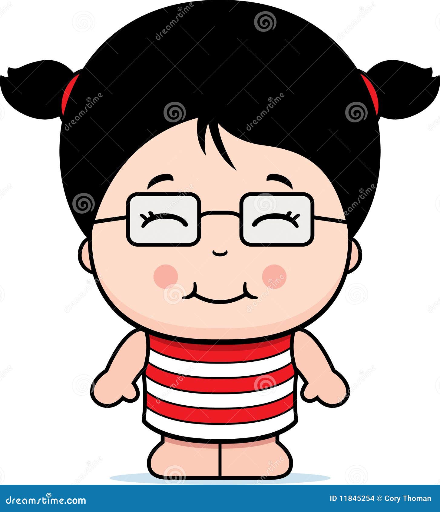 clipart girl with brown hair and glasses - photo #36