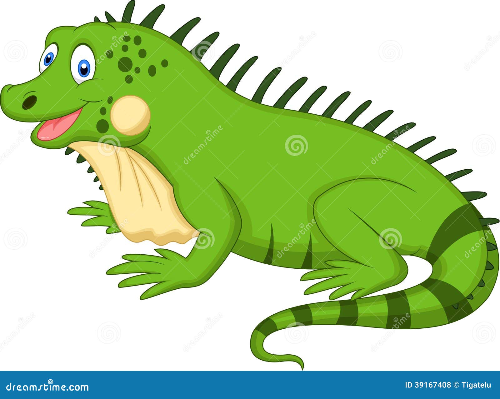 iguana cartoon