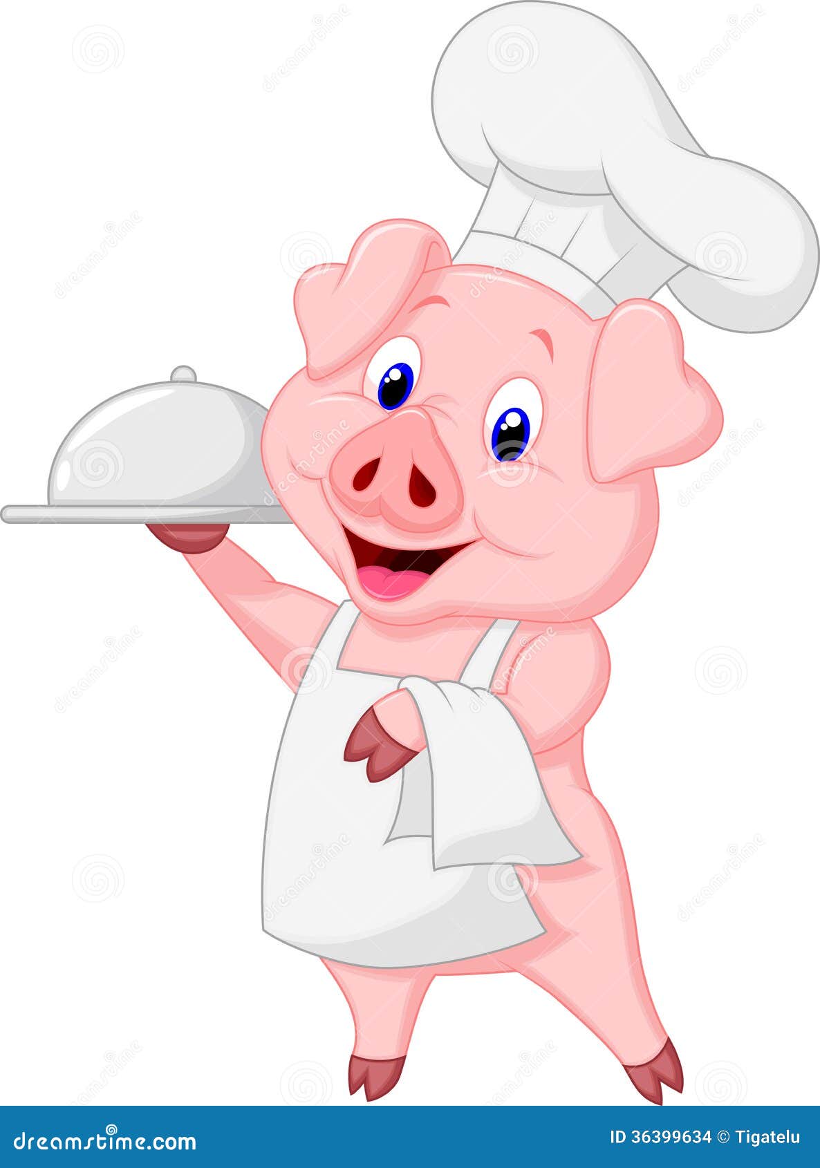 pig chef clipart - photo #3