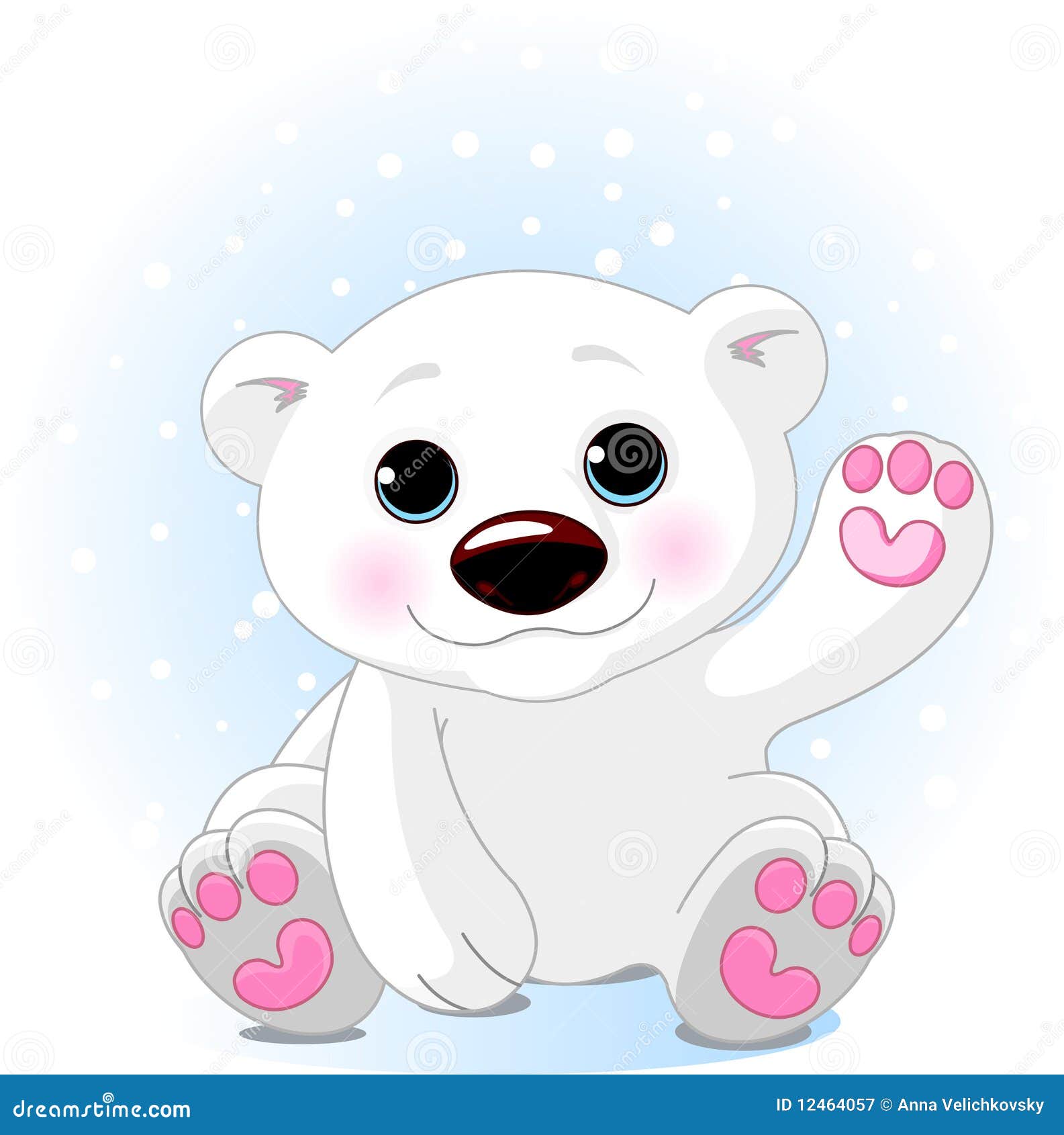 Cute Polar Bear Cub Royalty Free Stock Photography - Image: 12464057
