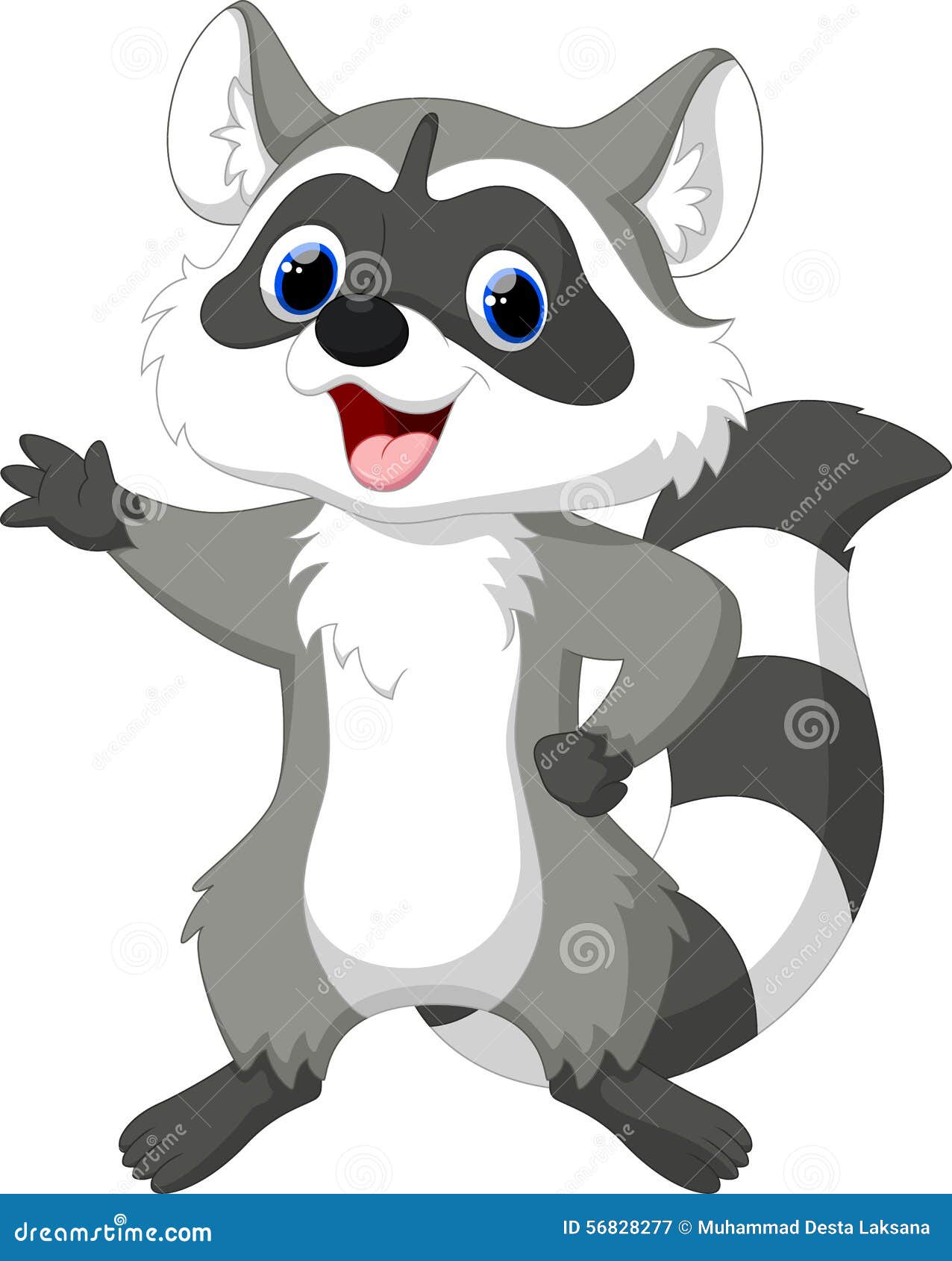 free cartoon raccoon clipart - photo #46