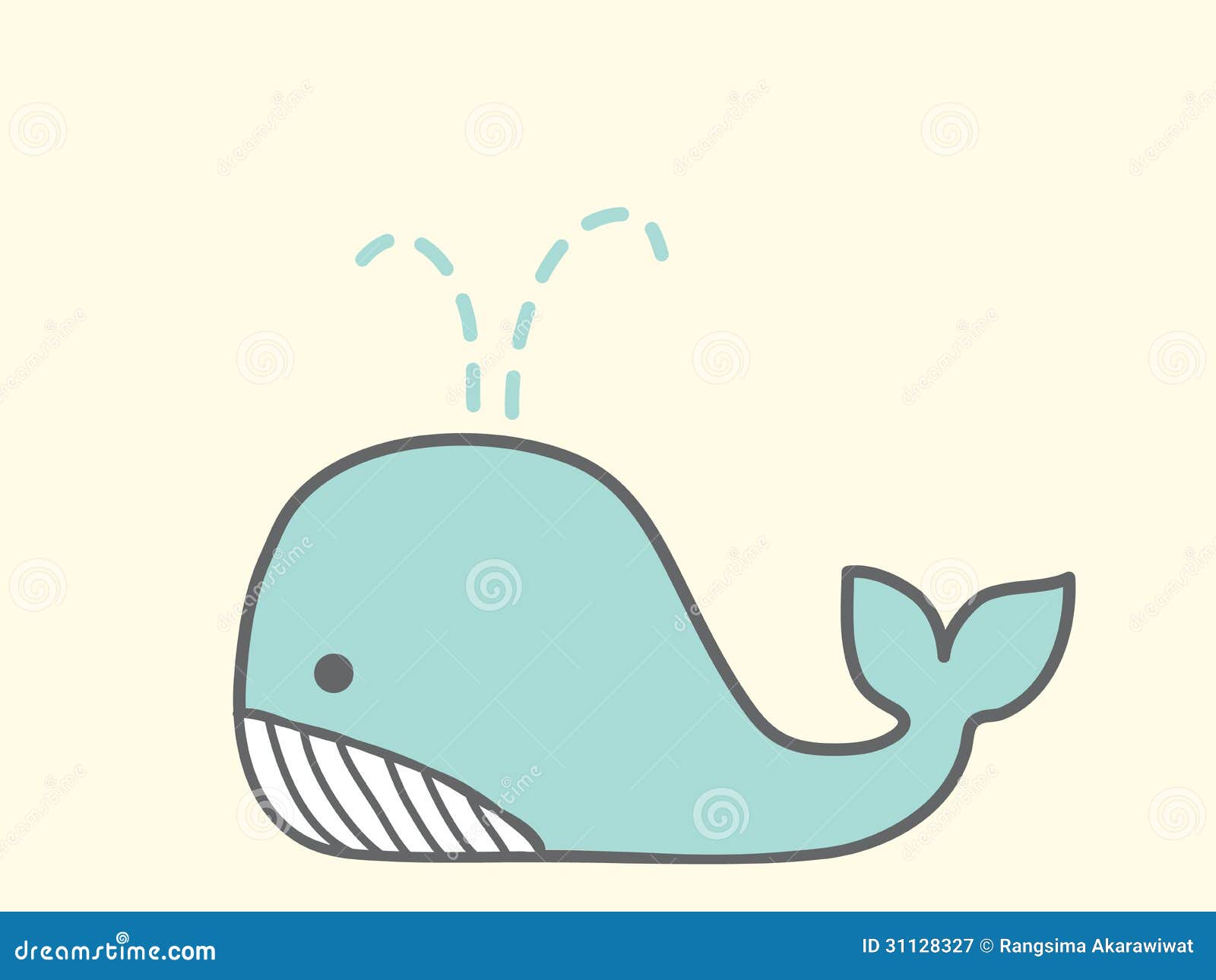 cute whale vector file eps 31128327
