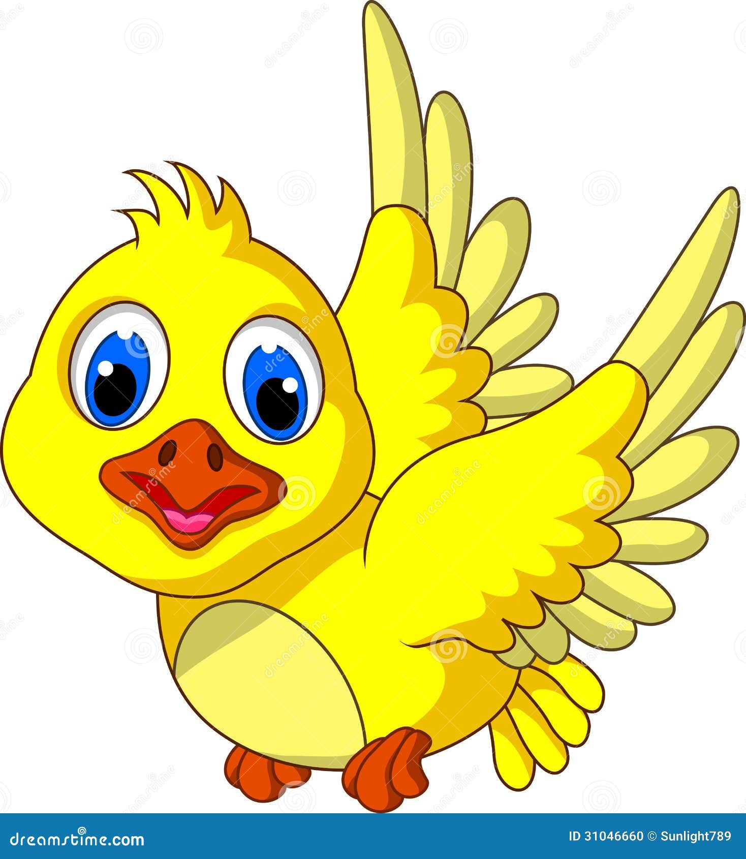 yellow bird clipart - photo #38