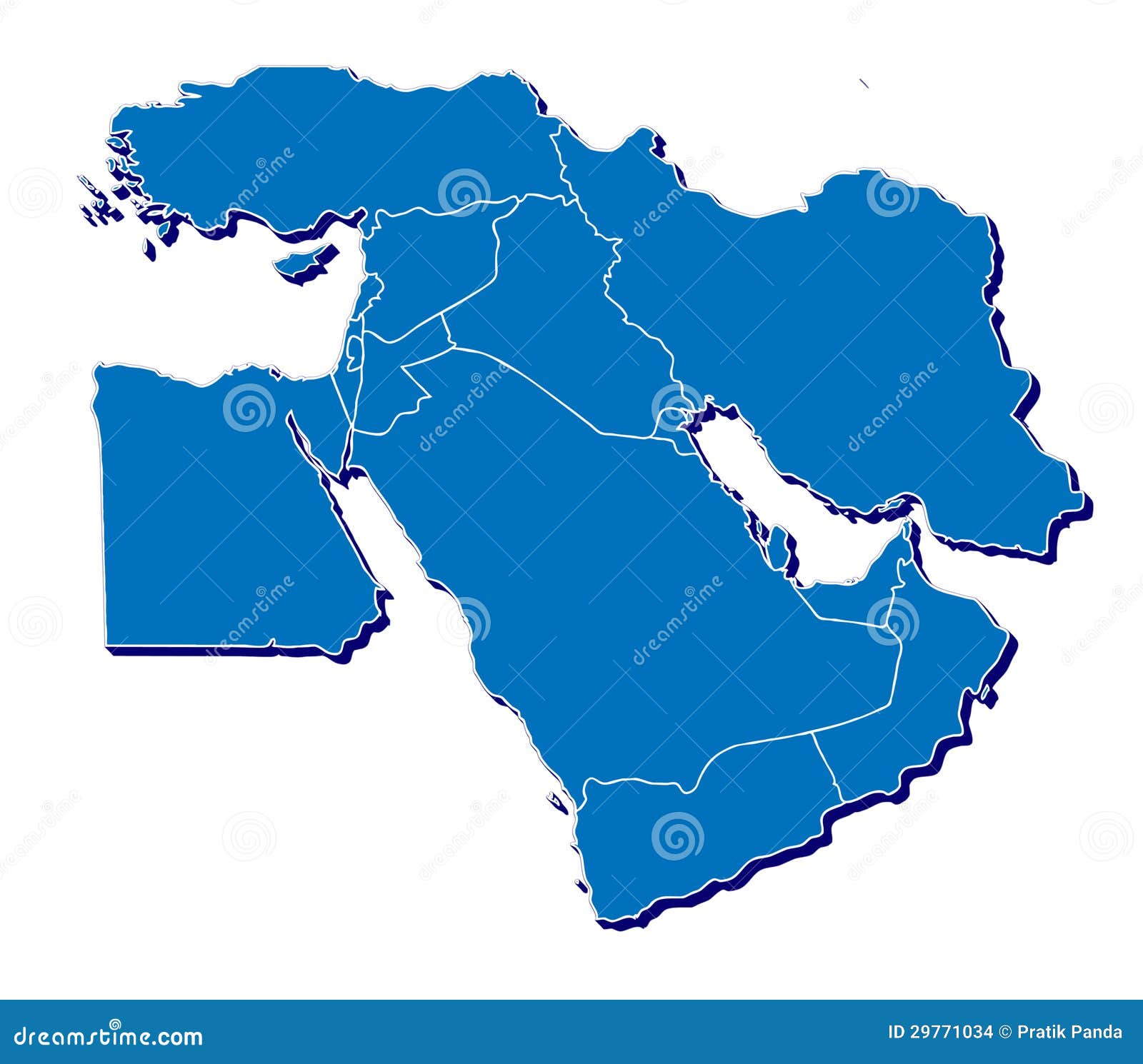clipart map of middle east - photo #14