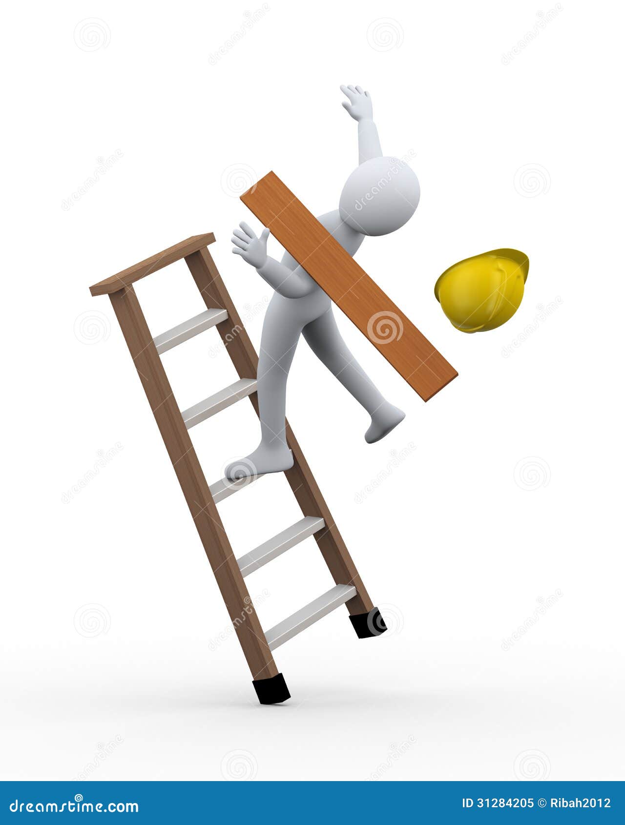 clipart man falling off ladder - photo #33