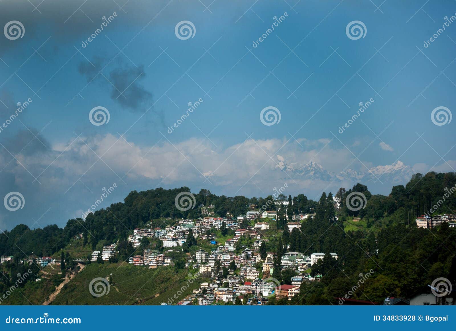 Royalty Free Stock Photos: Darjeeling Landscape