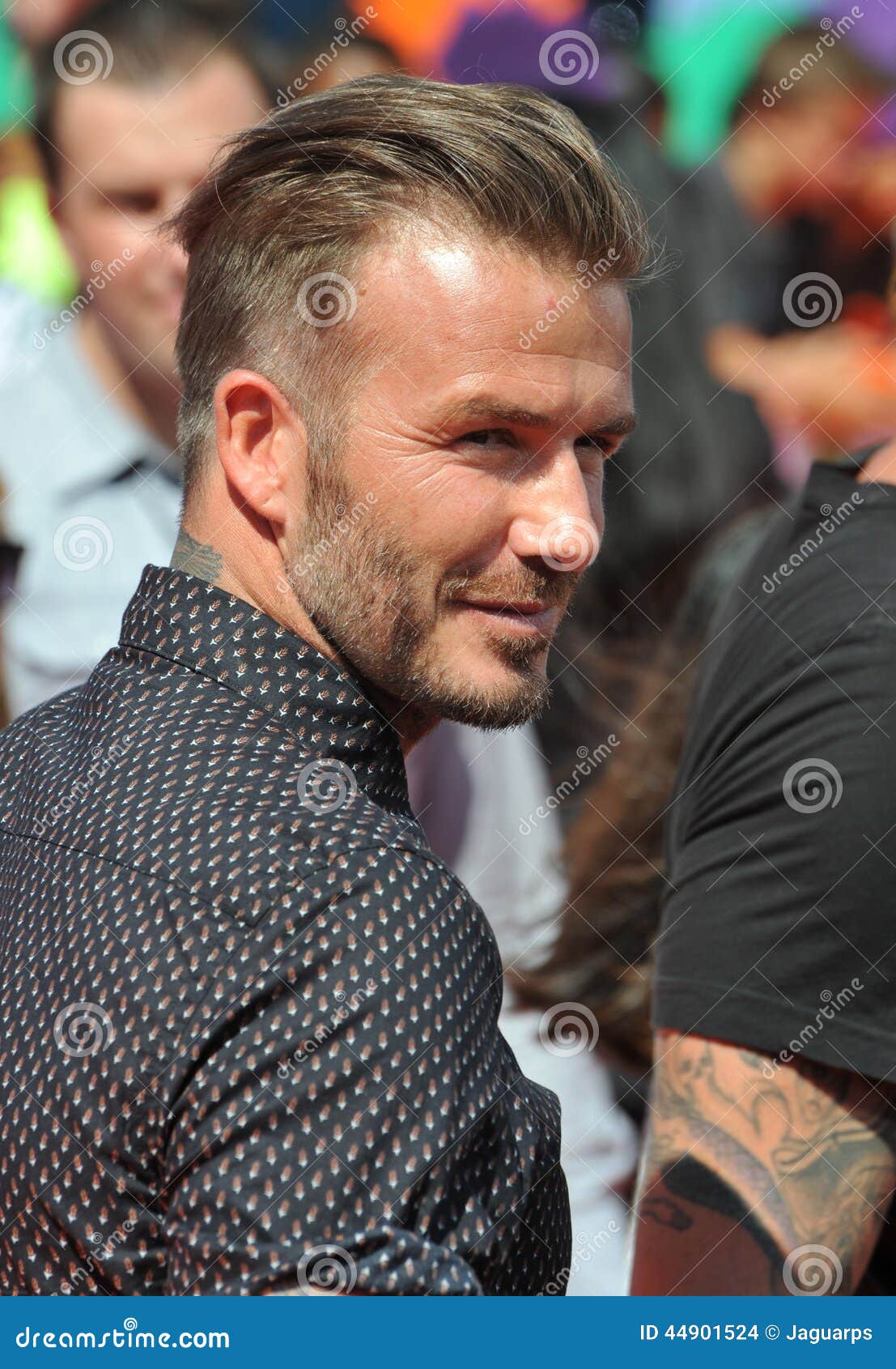 David Beckham Redaktionelles Stockbild