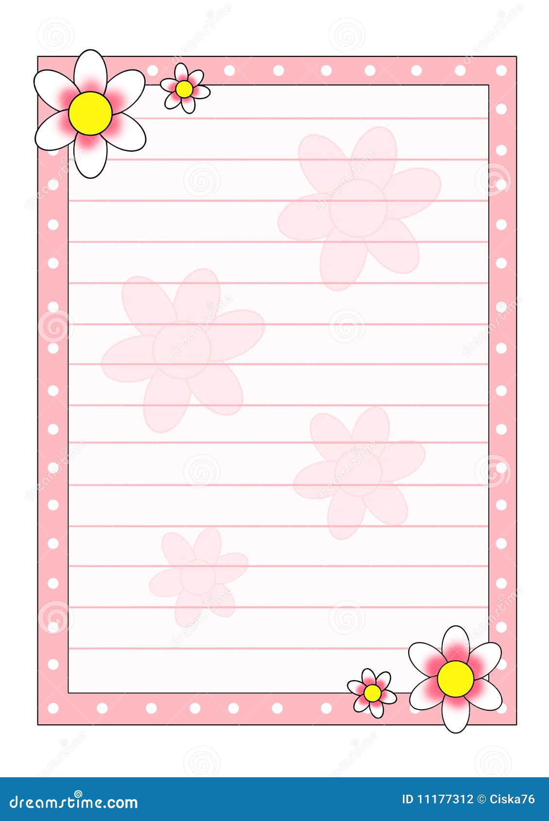 Decorative writing paper