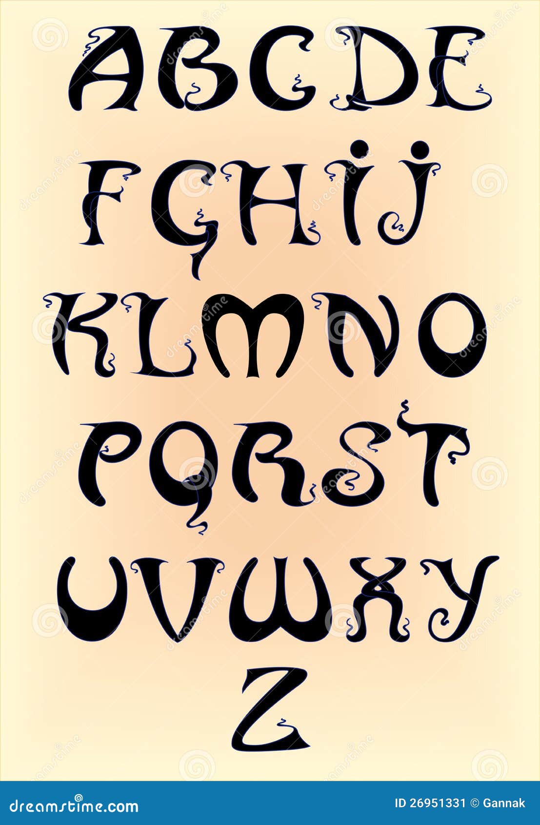 Calligraphy Alphabets Can Funny thumb