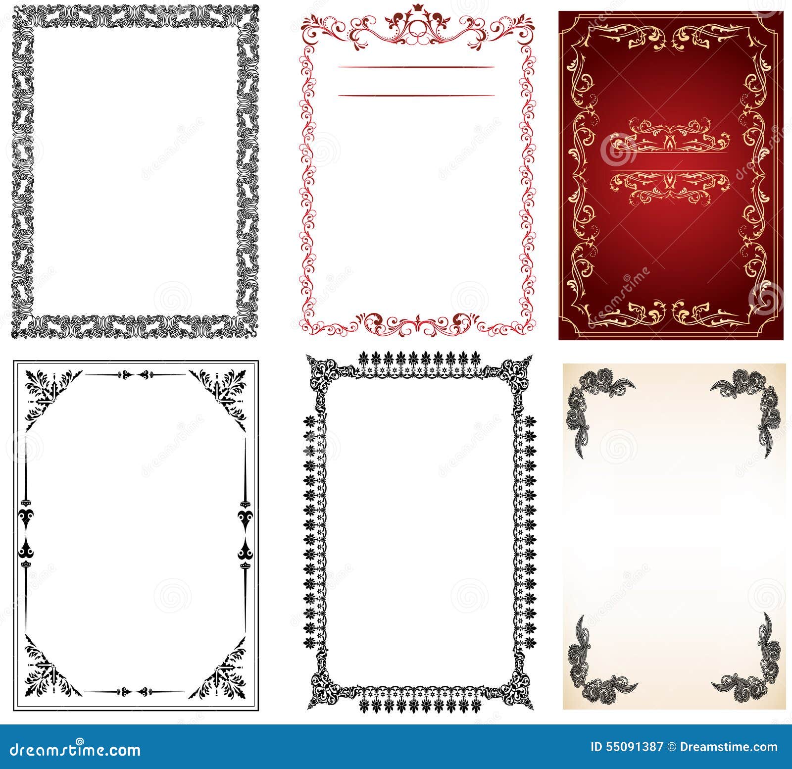royalty free stock photography decorative page borders decorative pages