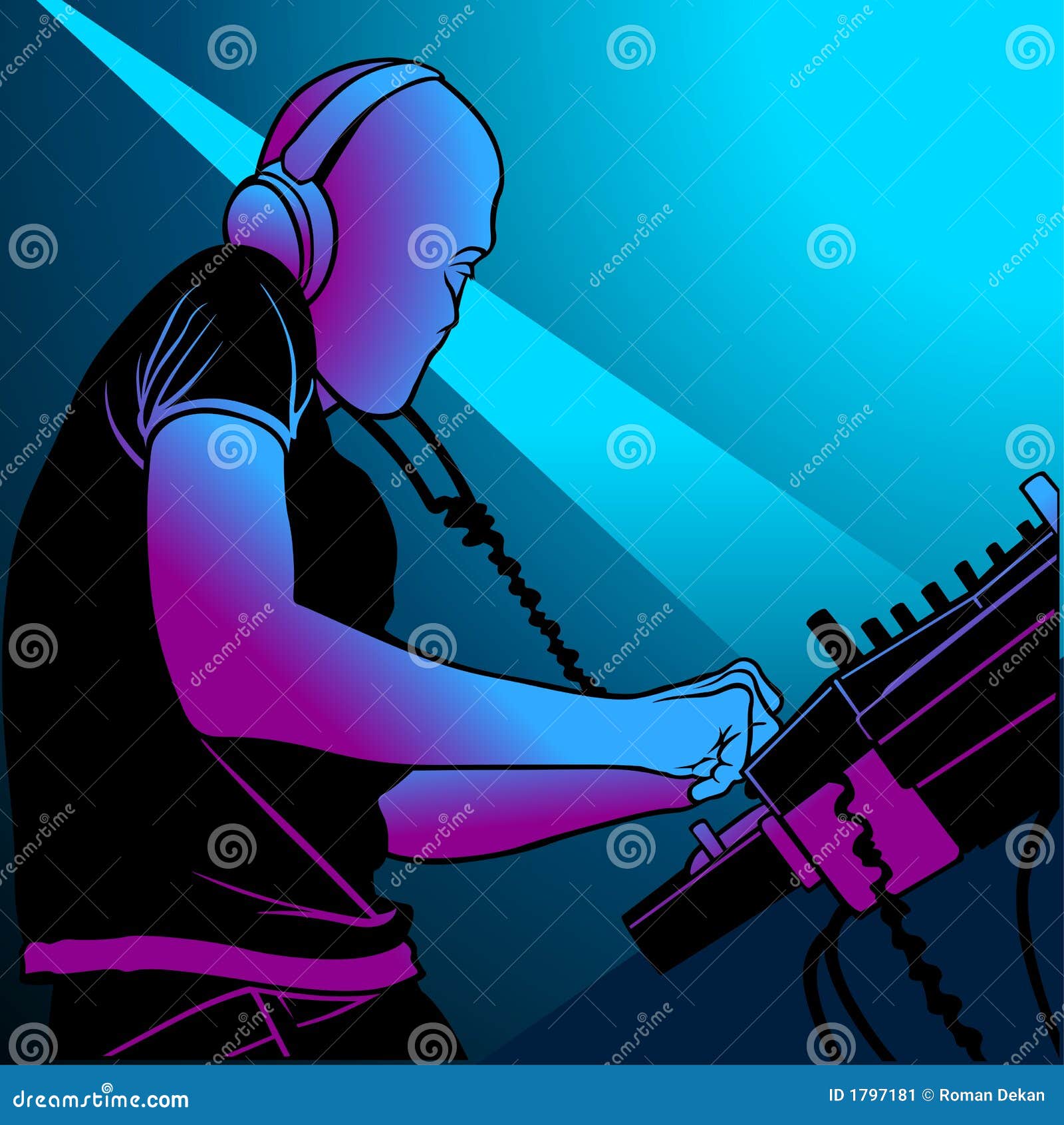 deejay-02-stock-image-image-1797181