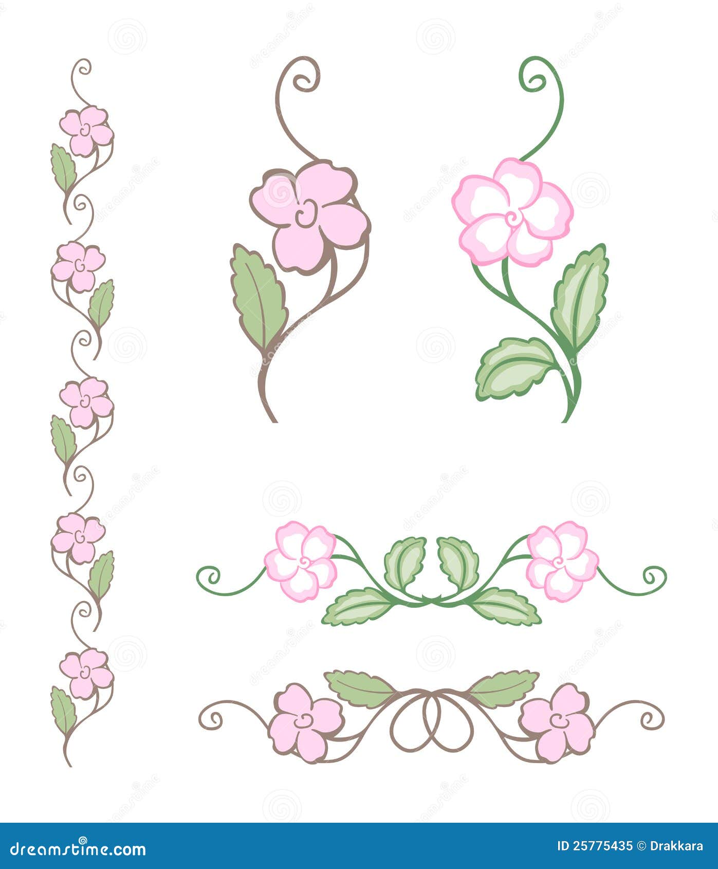 clipart delicate flowers - photo #25