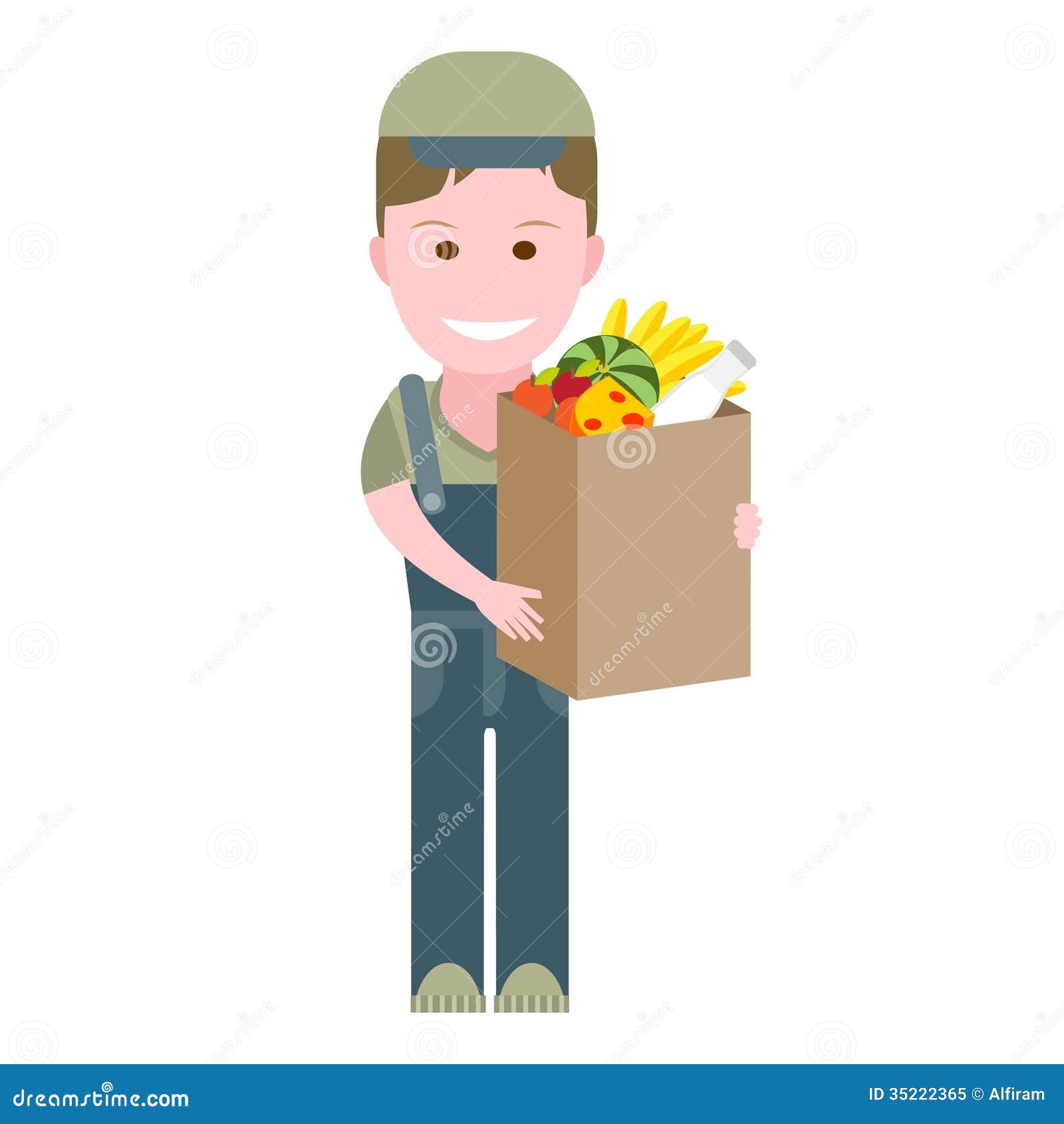 clipart delivery boy - photo #32