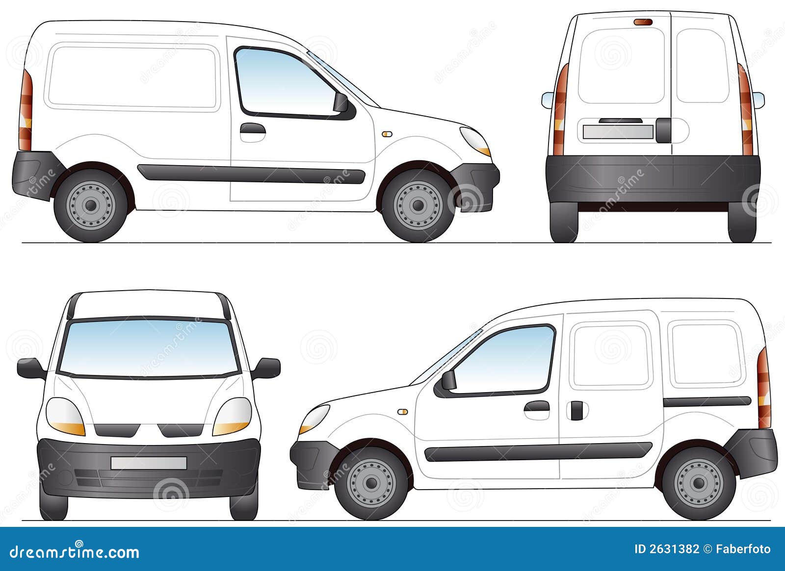 clipart delivery van - photo #49