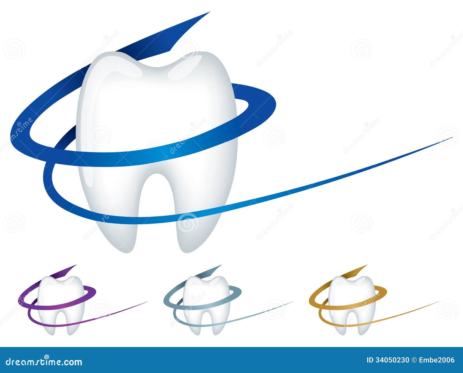 Dentist Logo Stock Photo - Image: 34050230