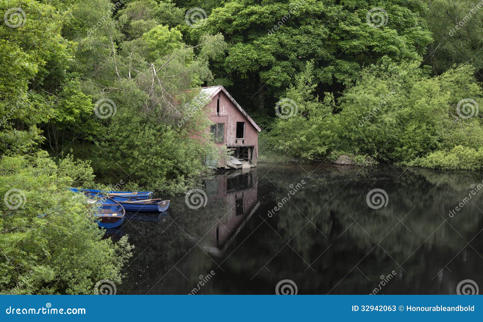 Vintage Row Boats