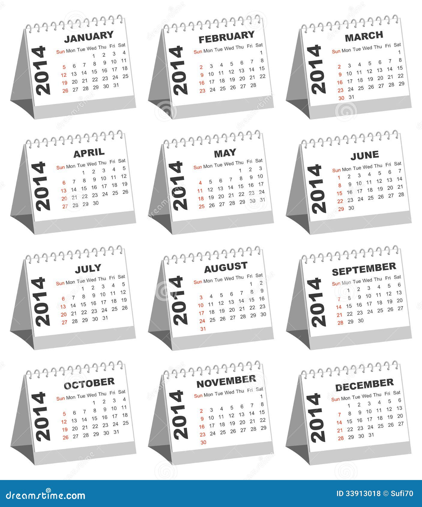 Desk Calendar 2014 Desk Calendar 2014