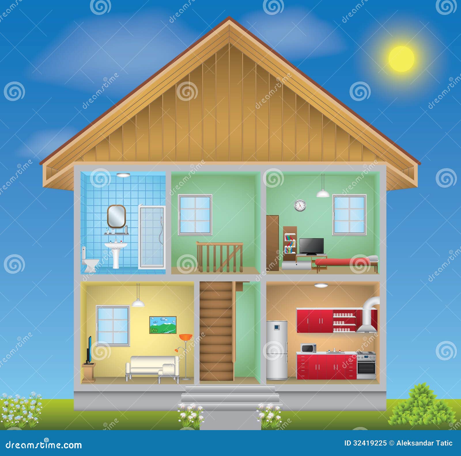 house interior clipart - photo #11