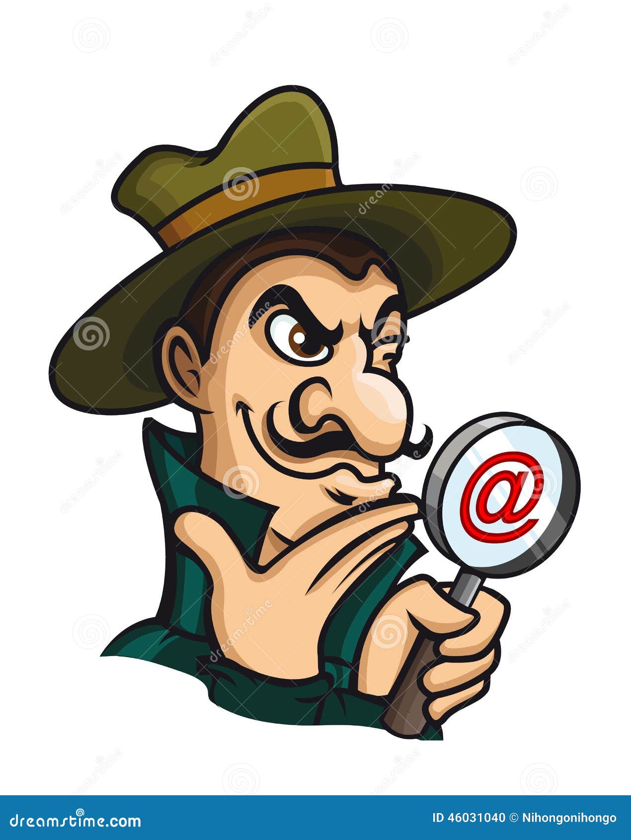 clipart magnifying glass detective - photo #46