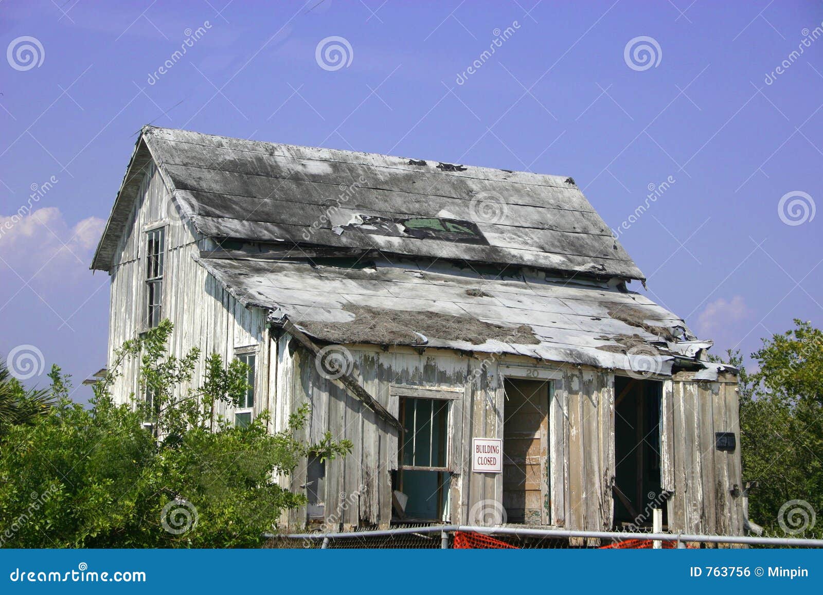 Dilapidated House Royalty Free Stock Image - Image: 763756