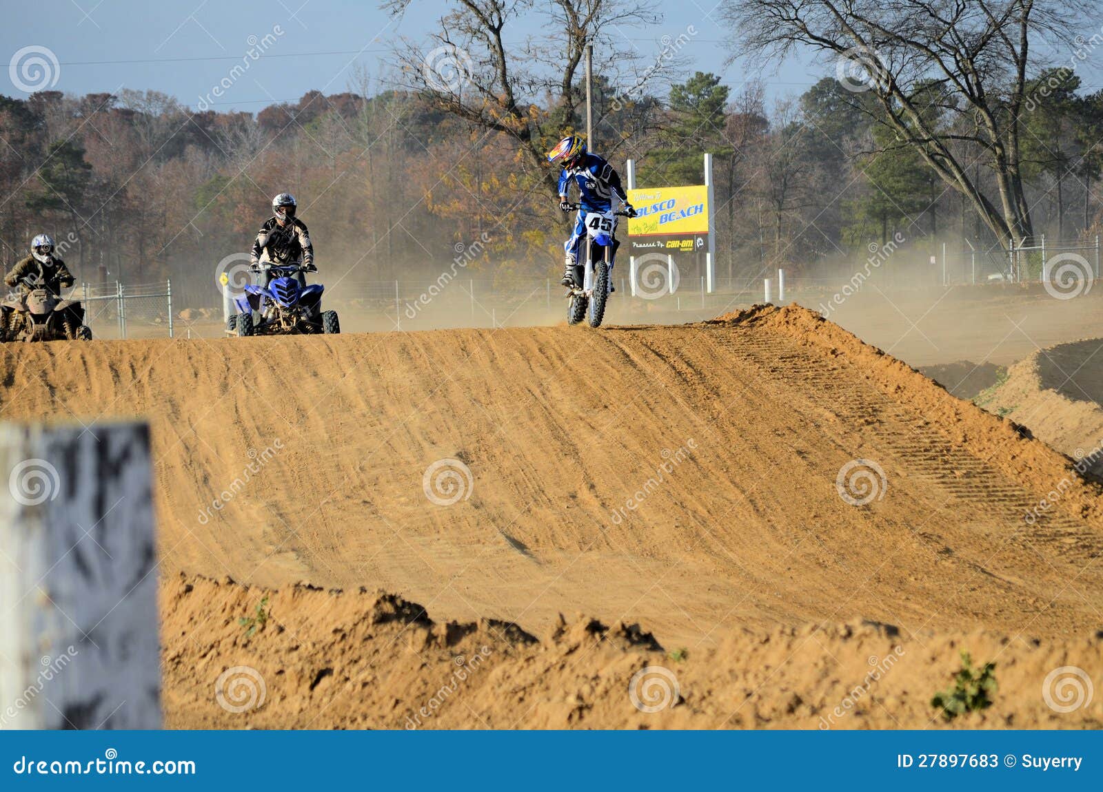 Dirt Bike Quad Atv Racing Stock Photos, Images, And Pictures