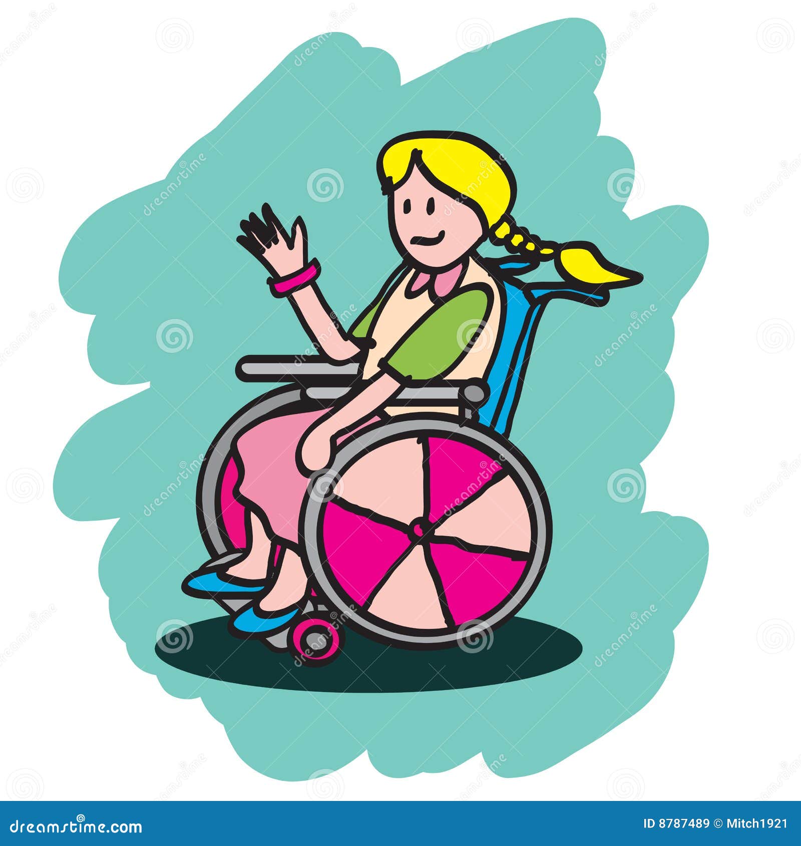 clipart girl in wheelchair - photo #41