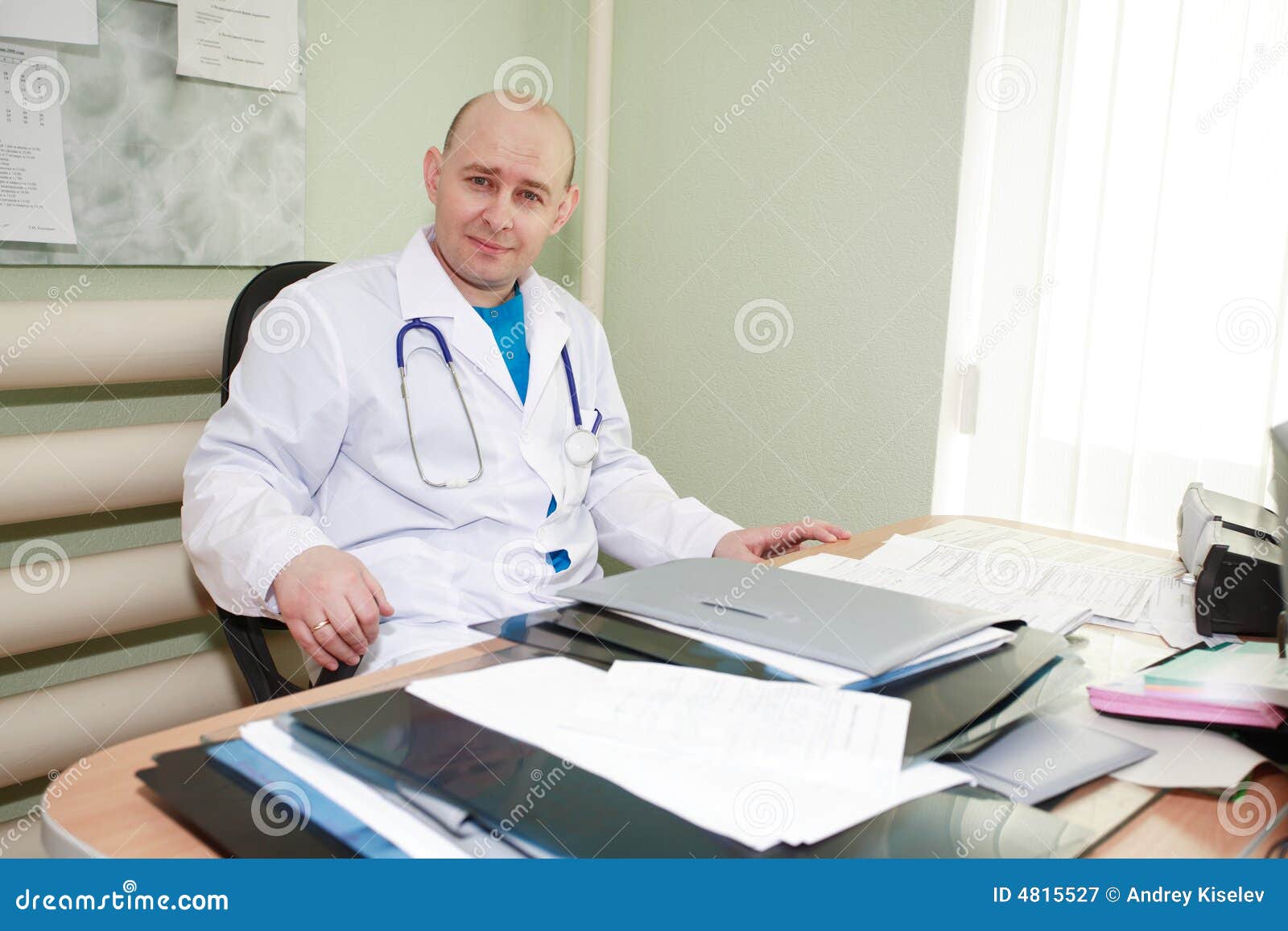 Doctor In Work Royalty Free Stock Photography - Image: 4815527