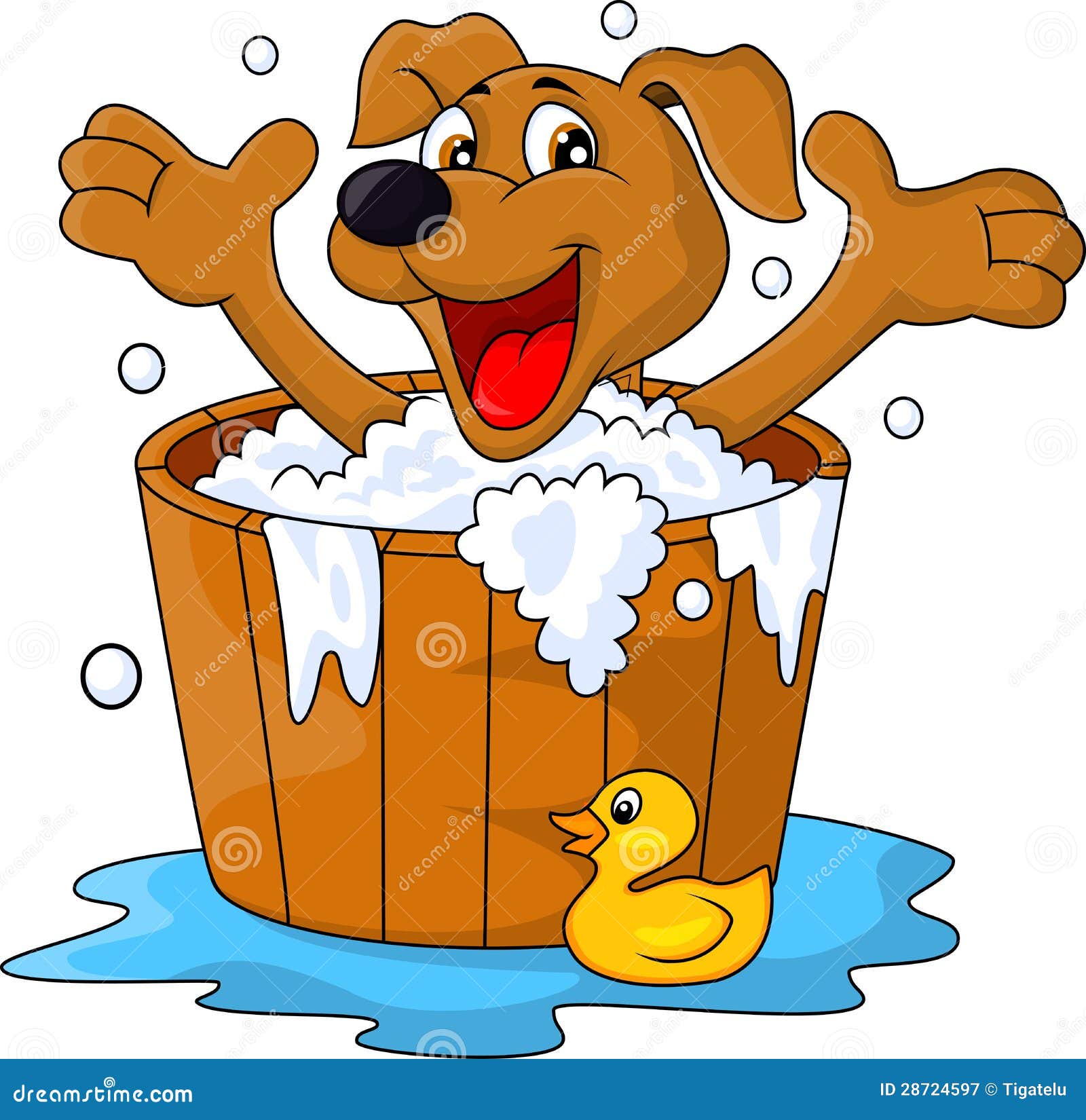 clipart dog bath - photo #7