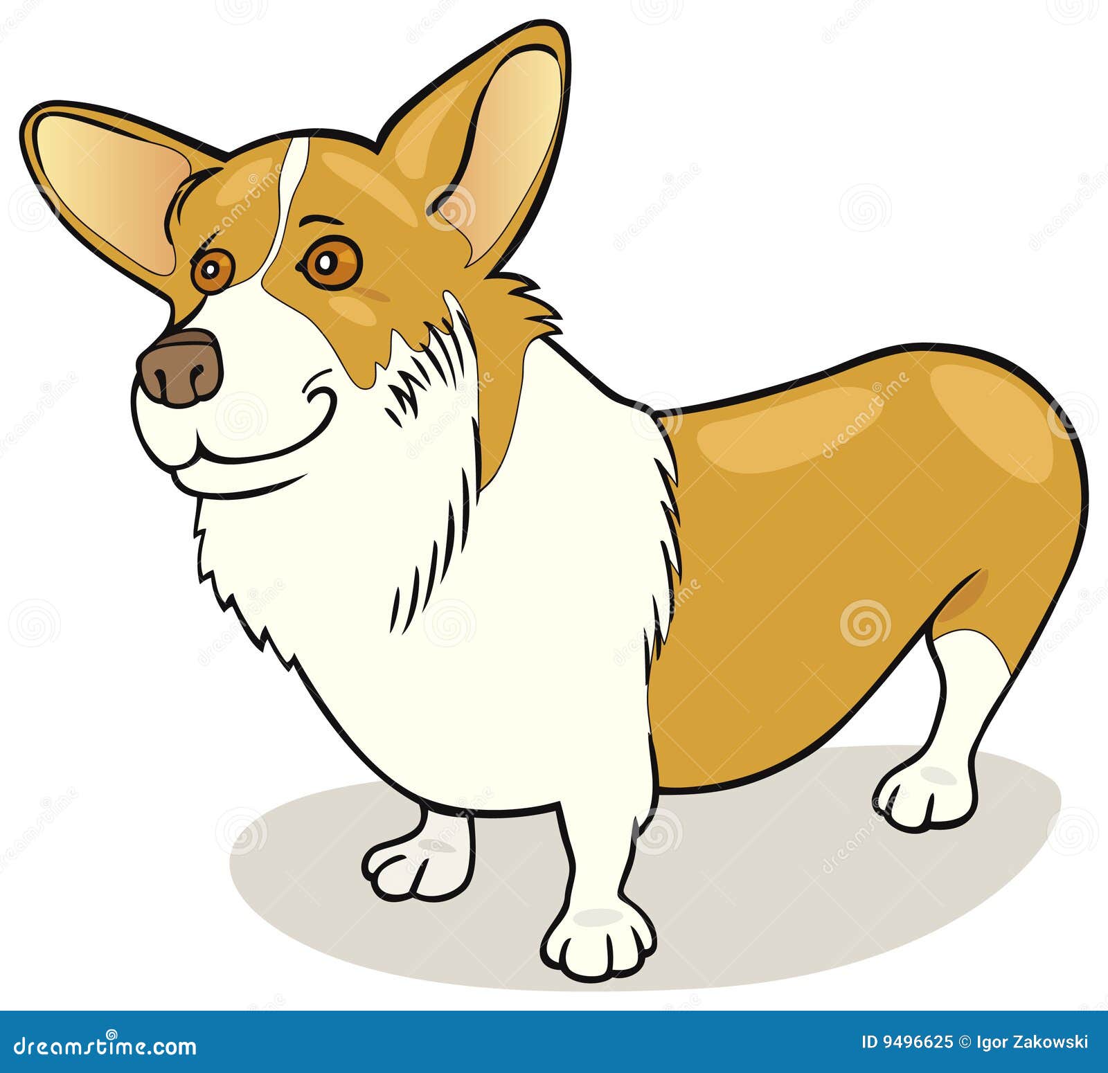 corgi dog clipart - photo #42