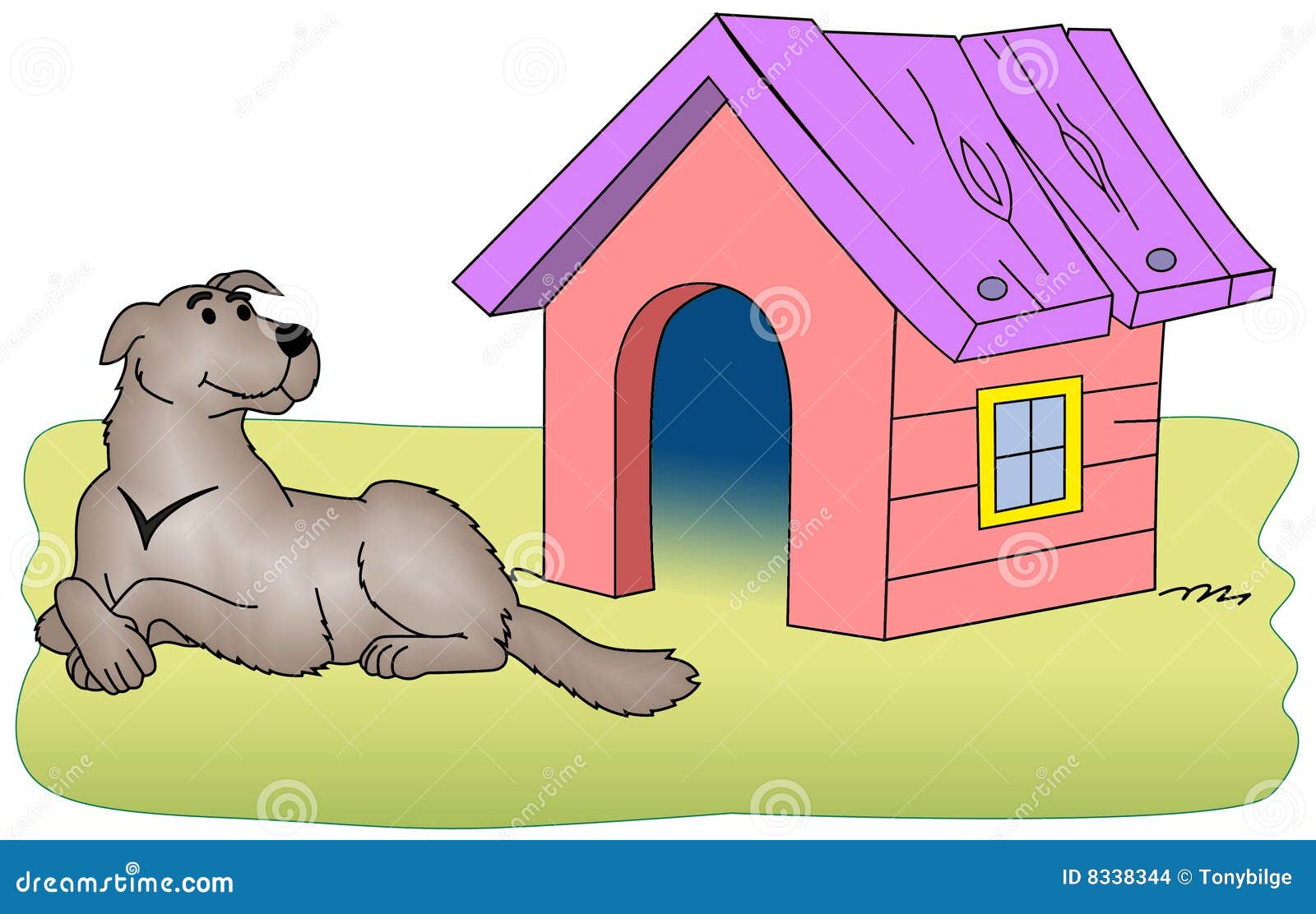 dog kennel clipart - photo #26