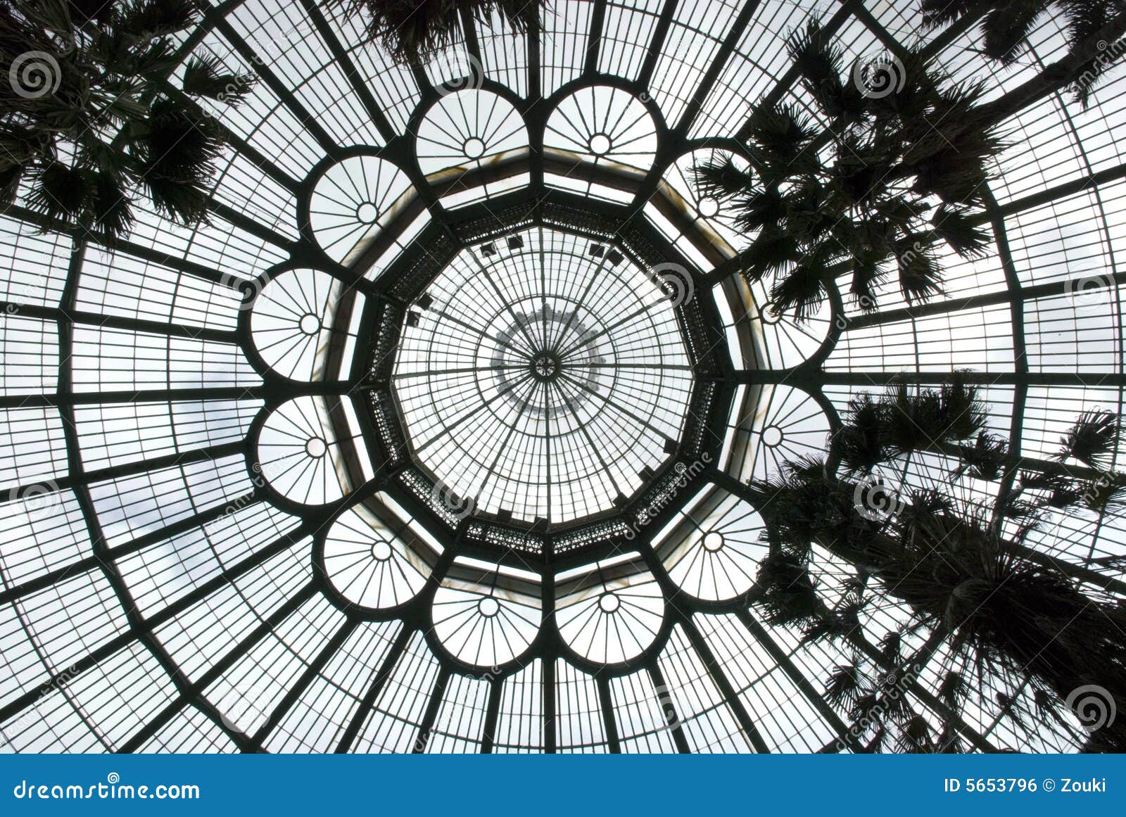 Dome In Greenhouse Royalty Free Stock Image - Image: 5653796