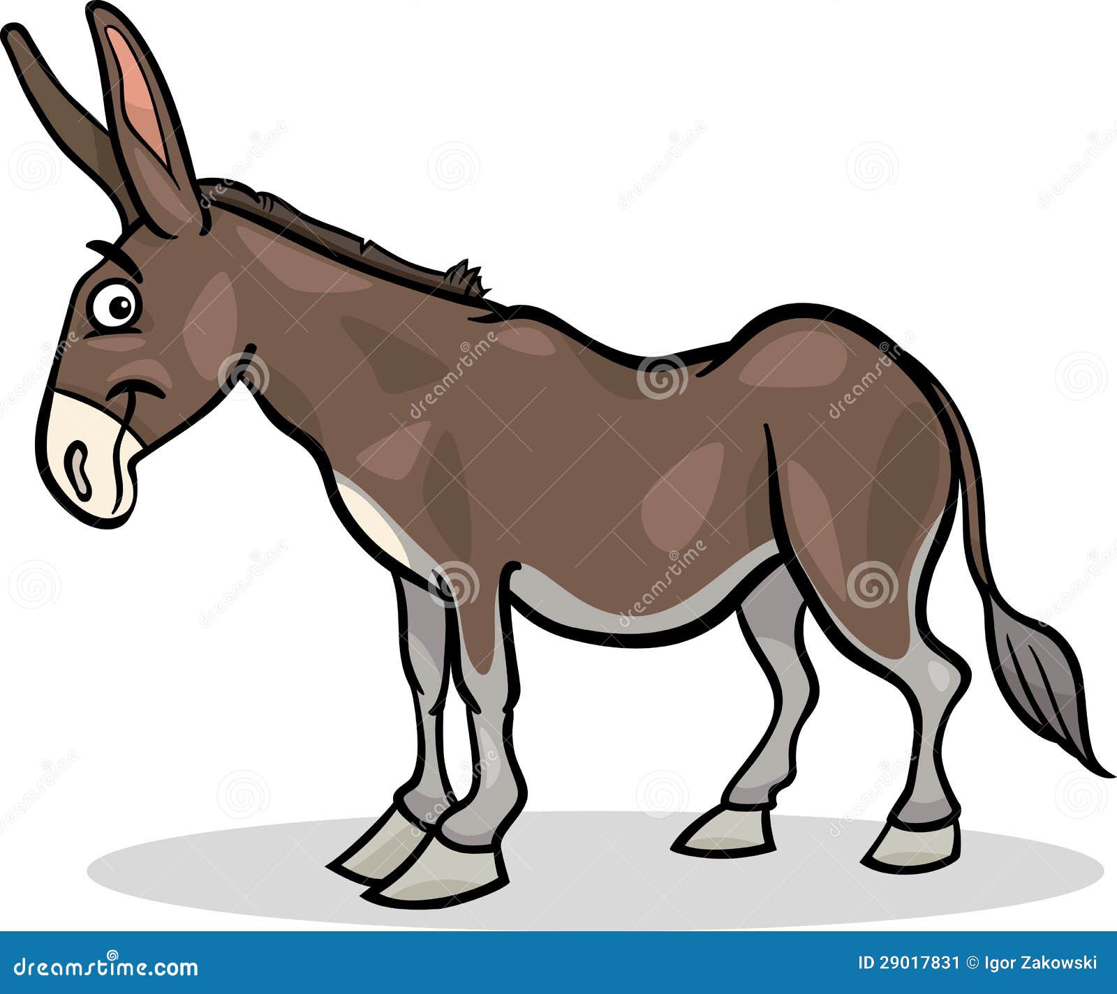 funny donkey clipart - photo #49