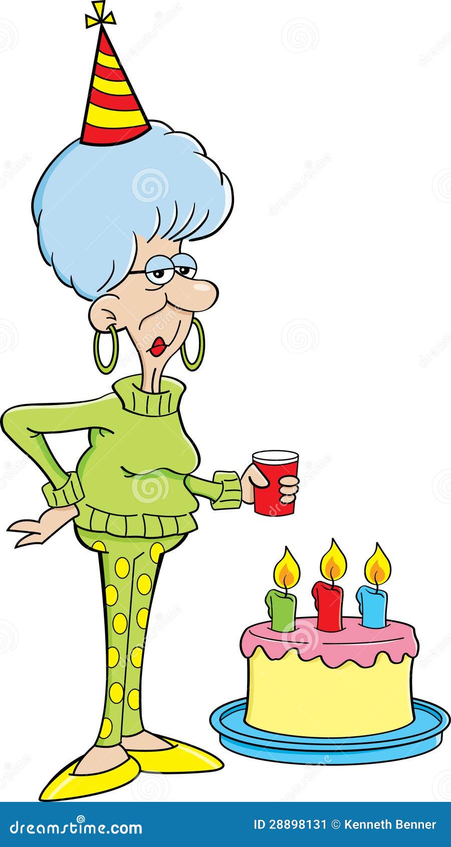 donne-anziane-del-fumetto-con-una-torta-di-compleanno-28898131