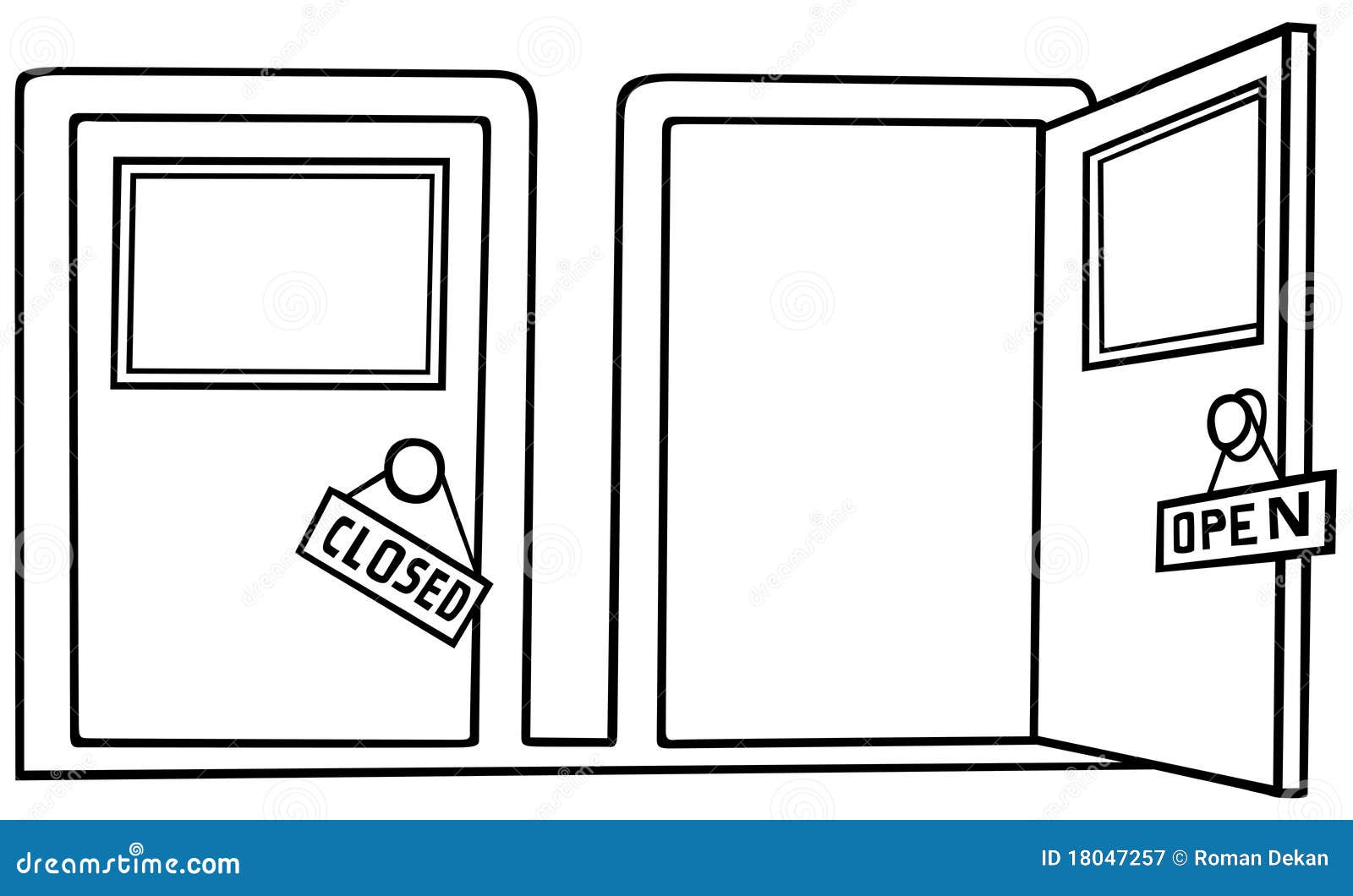 Open Door Clip Art