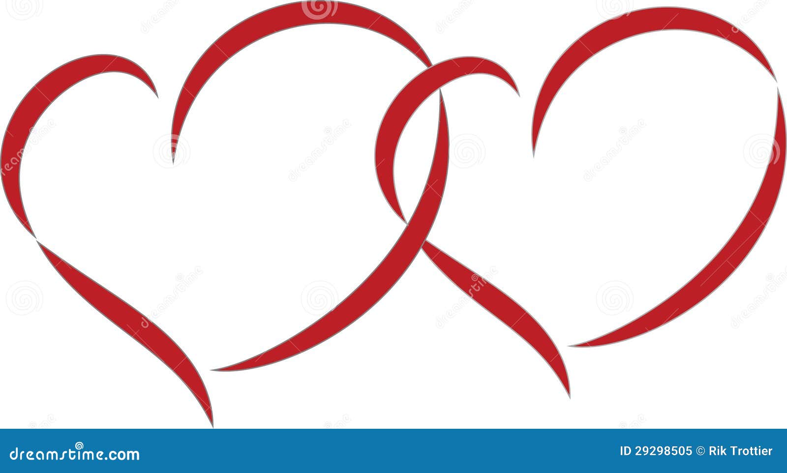 wedding double hearts clip art free - photo #45