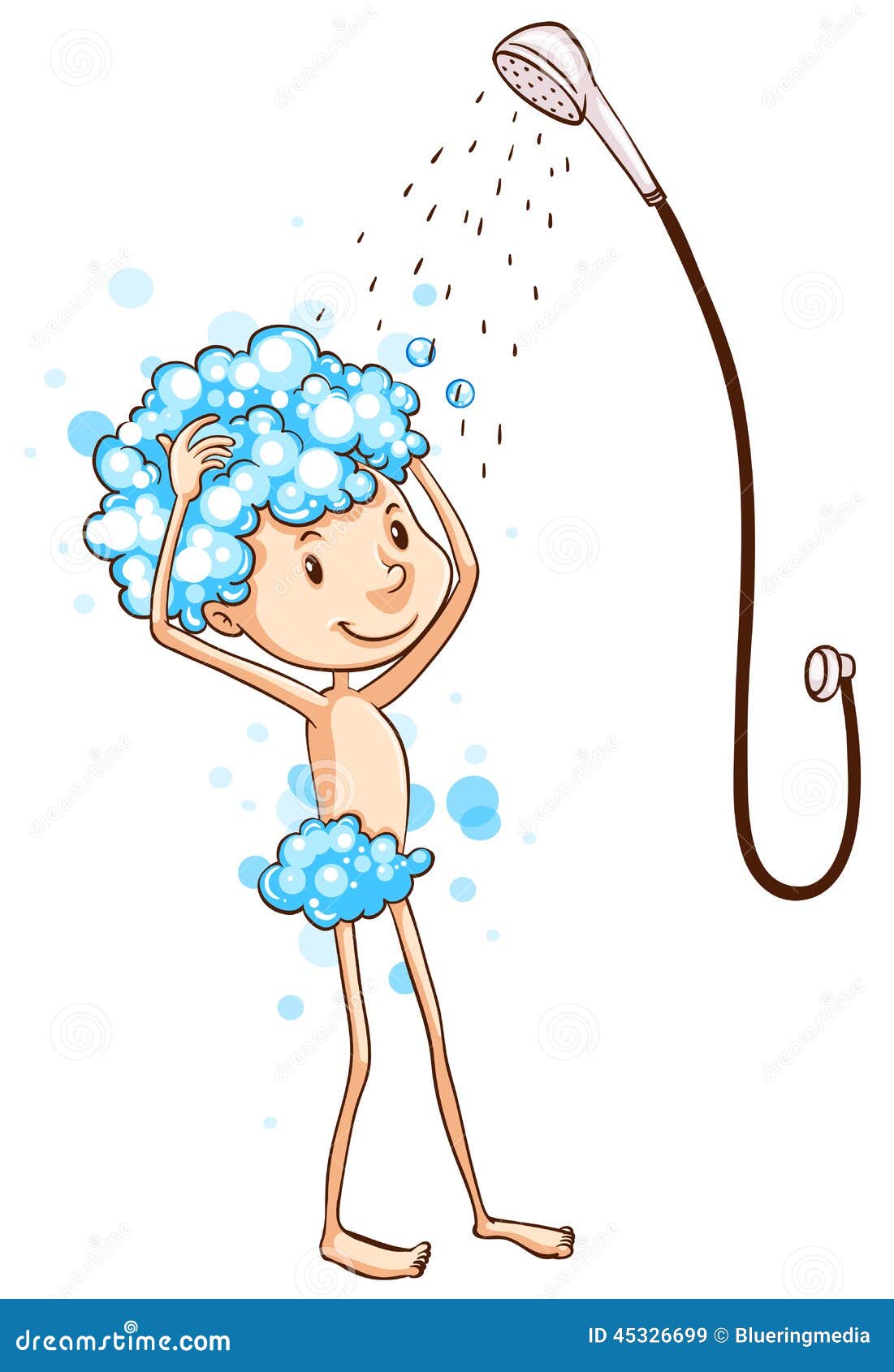 Douche Vector Illustratie Afbeelding 45326699