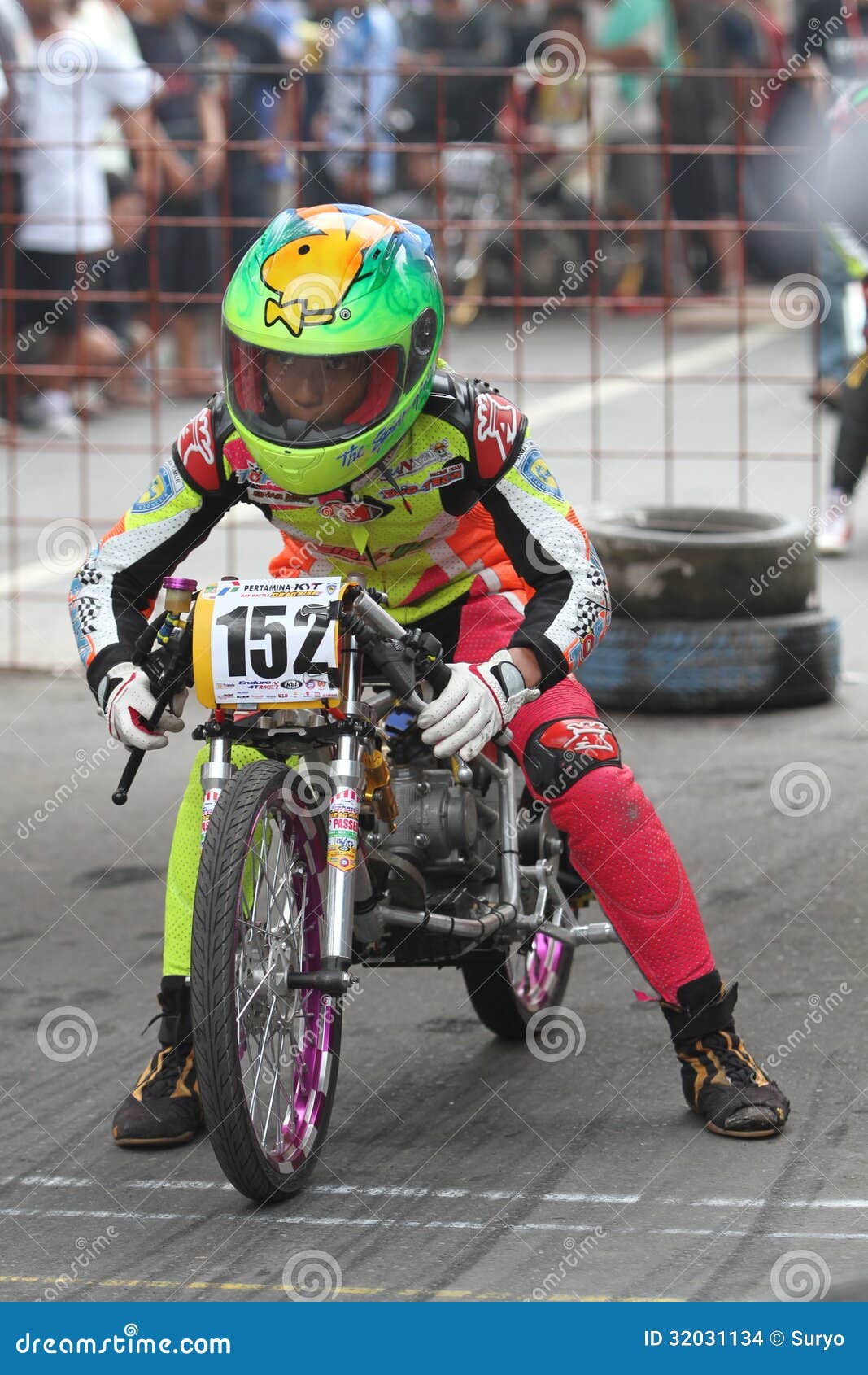 Drag Bike Racing Fans City Solo Central Java Indonesia 32031134jpg