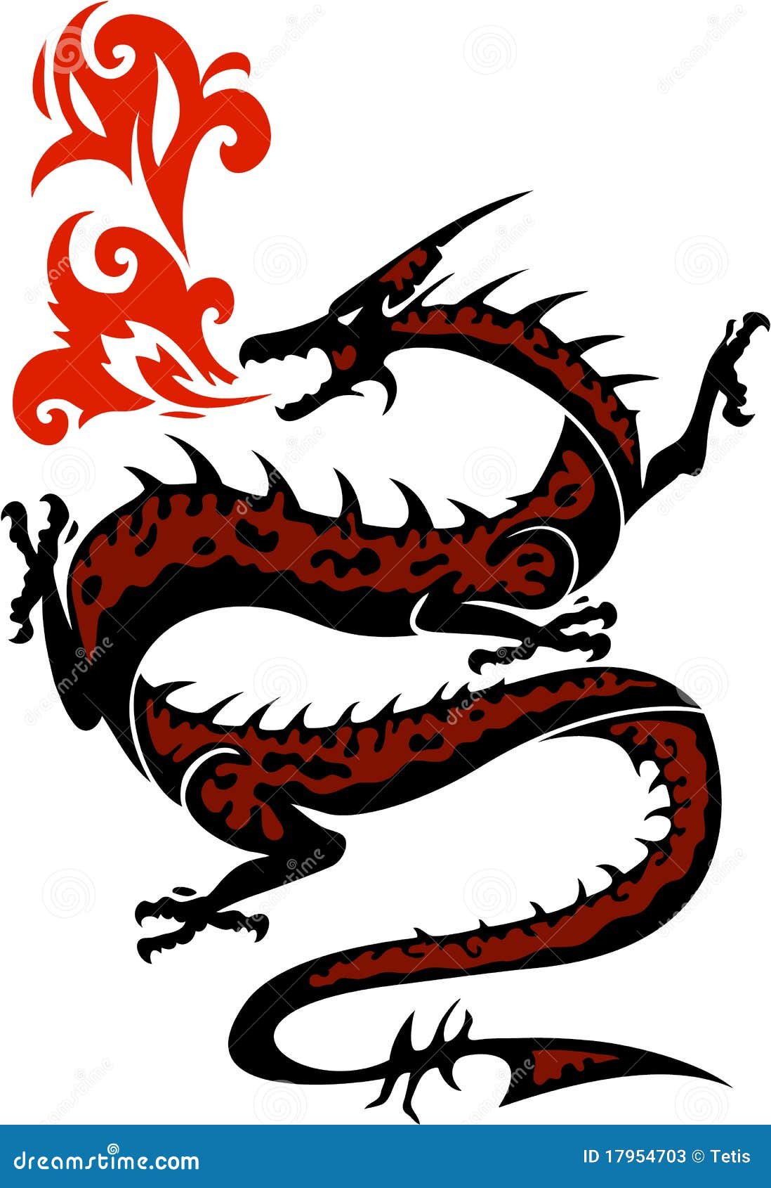 fire dragon clipart - photo #44